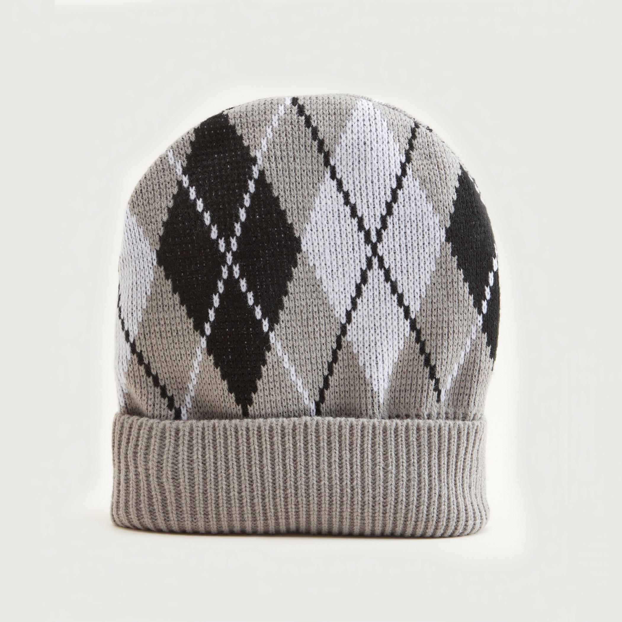 Diamond Textured Beanie-men-caps-image-1