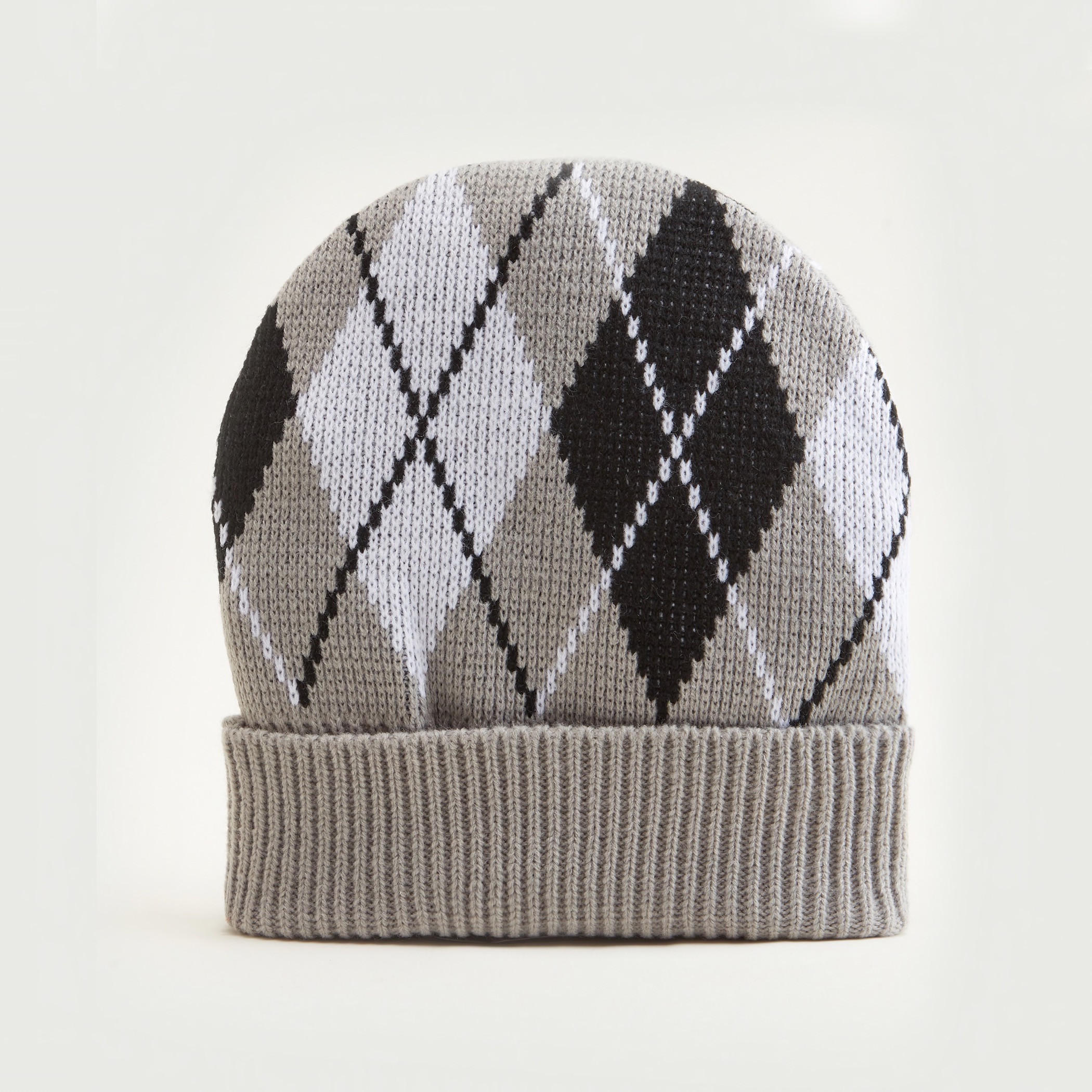 Diamond Textured Beanie-men-caps-image-3