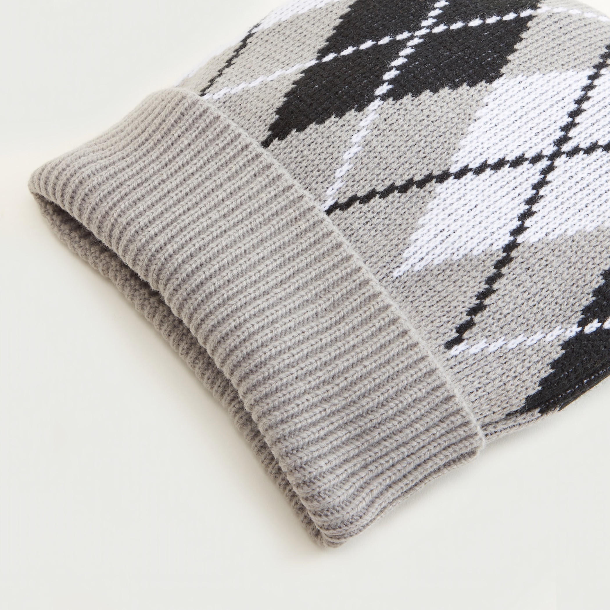 Diamond Textured Beanie-men-caps-image-4