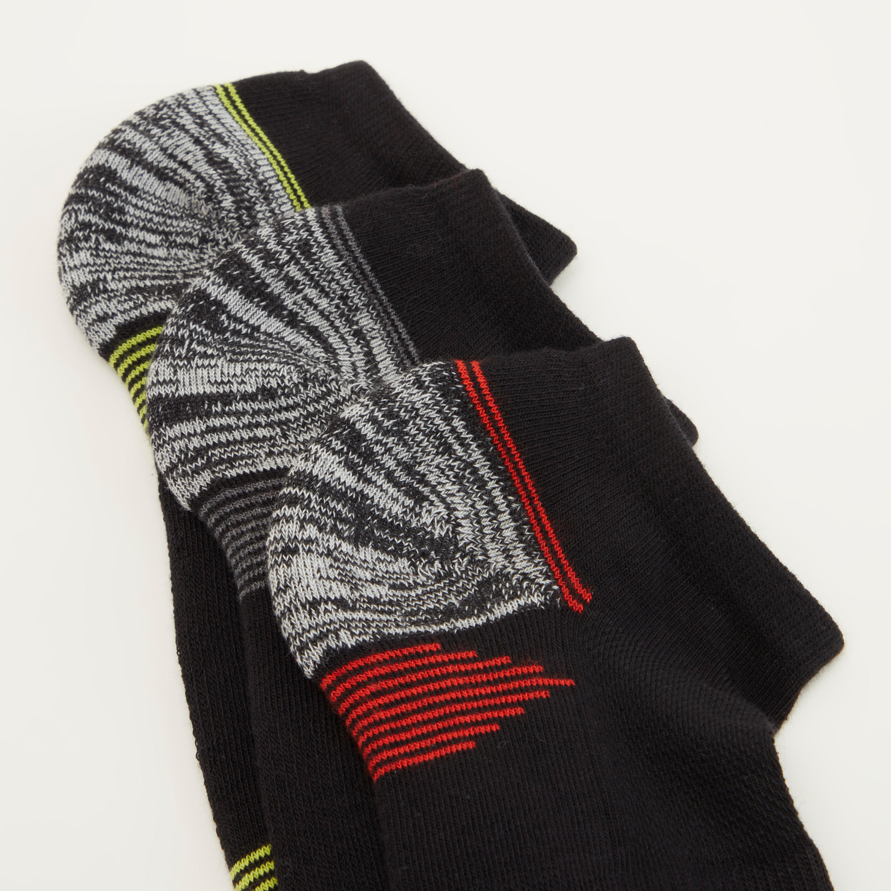 جوارب بطول الكاحل - طقم من 3 أزواج-men-socks-image-2
