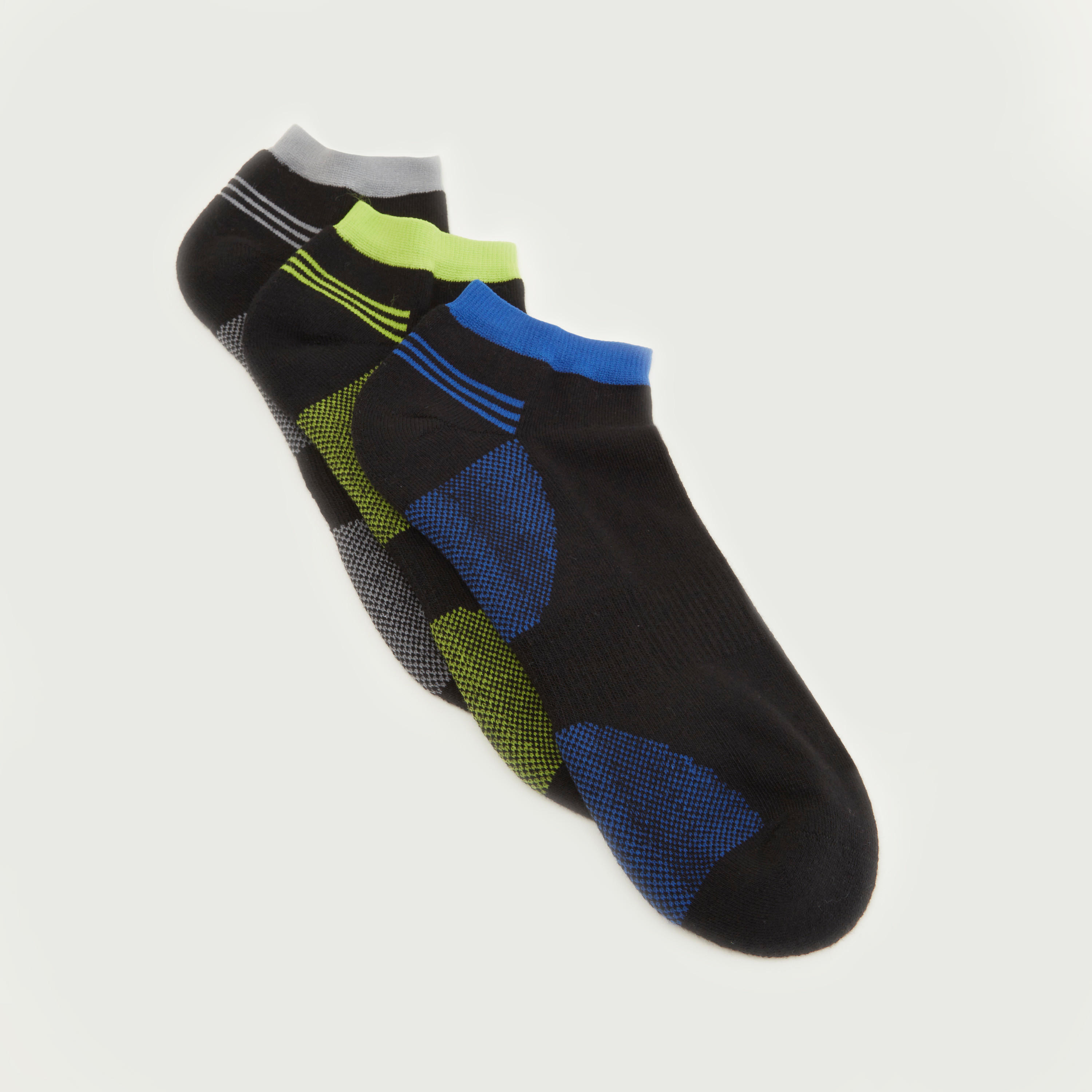 جوارب بطول الكاحل - طقم من 3 أزواج-men-socks-image-2