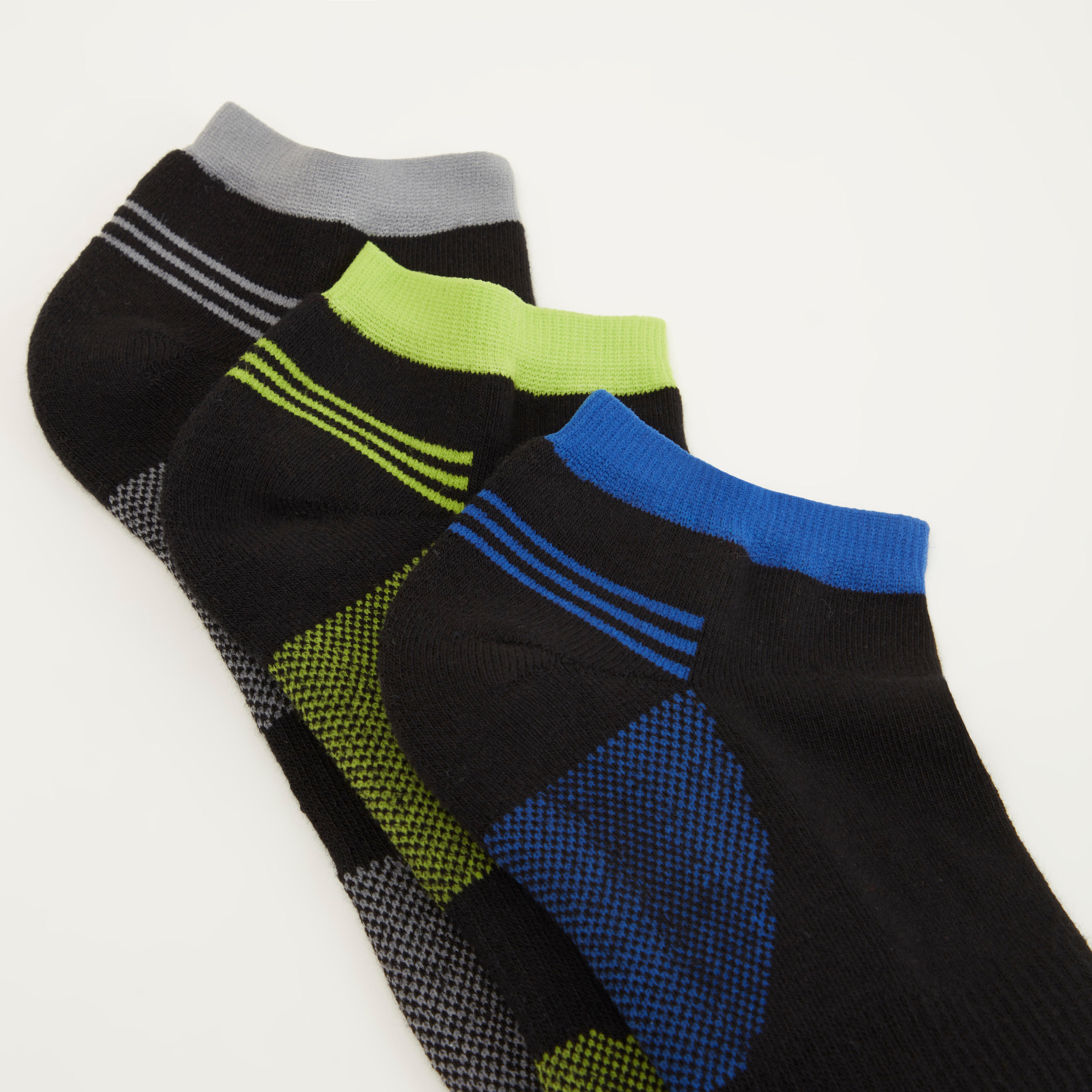 جوارب بطول الكاحل - طقم من 3 أزواج-men-socks-image-3