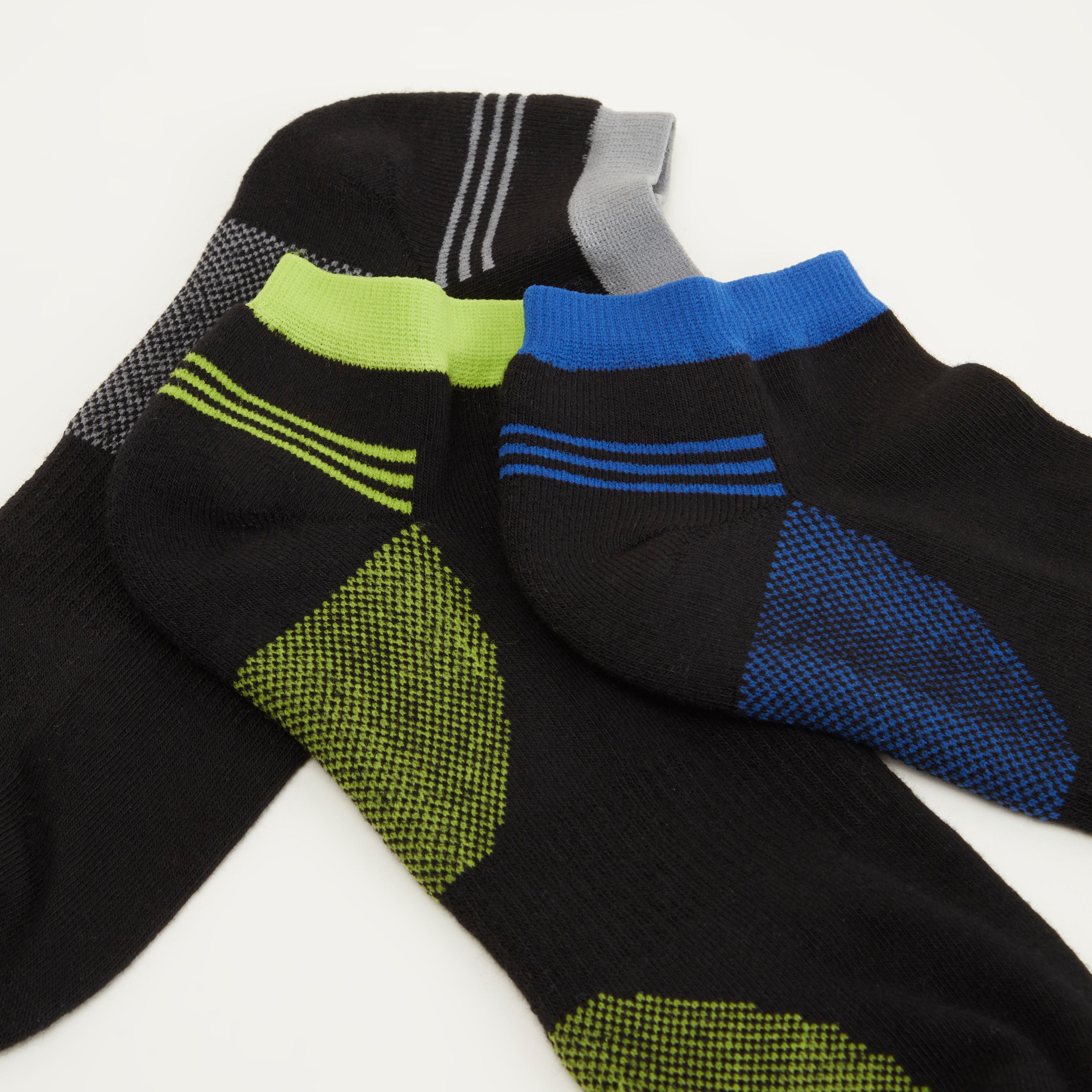 جوارب بطول الكاحل - طقم من 3 أزواج-men-socks-image-4