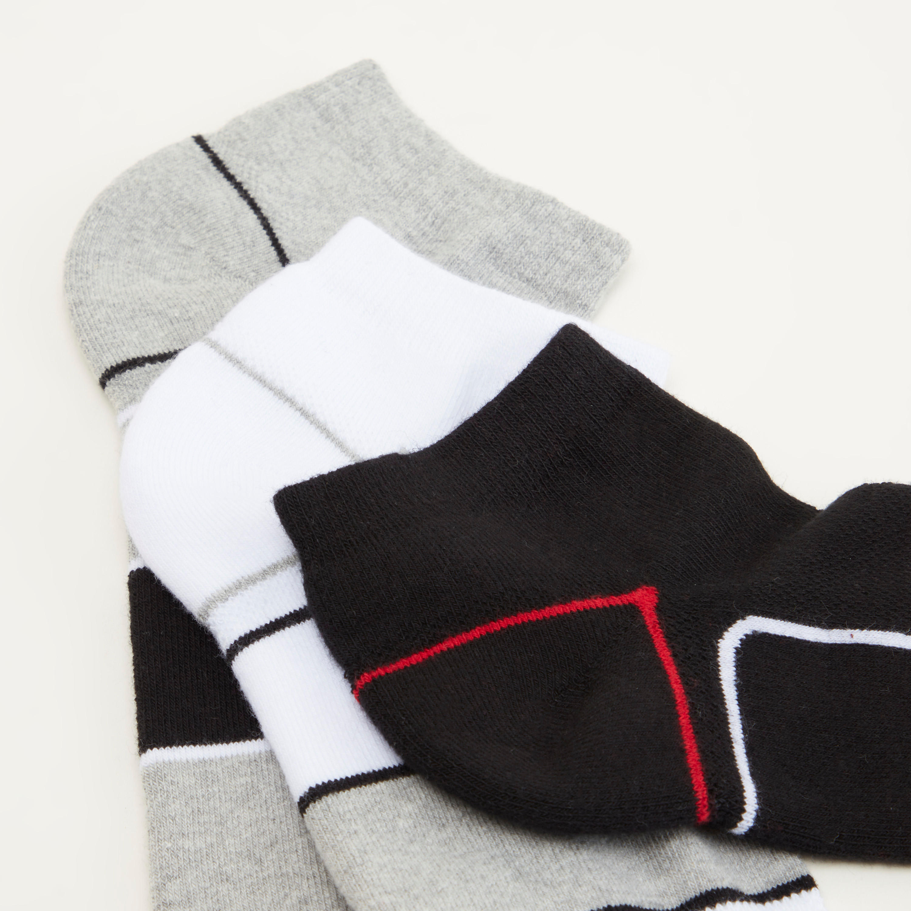 جوارب بطول الكاحل - طقم من 3 أزواج-men-socks-image-1