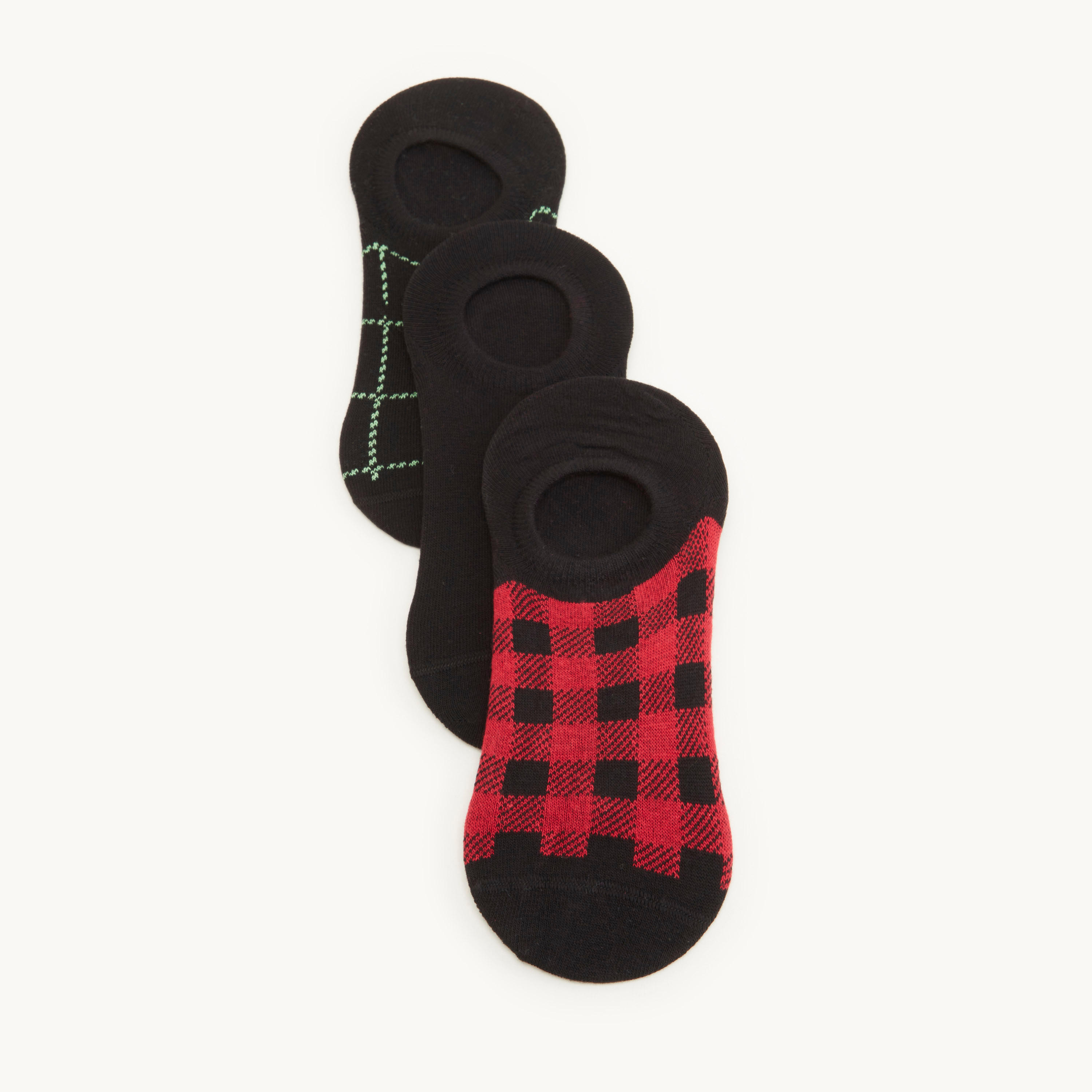 جوارب غير مرئية متنوعة - طقم من 3 أزواج-men-socks-image-1