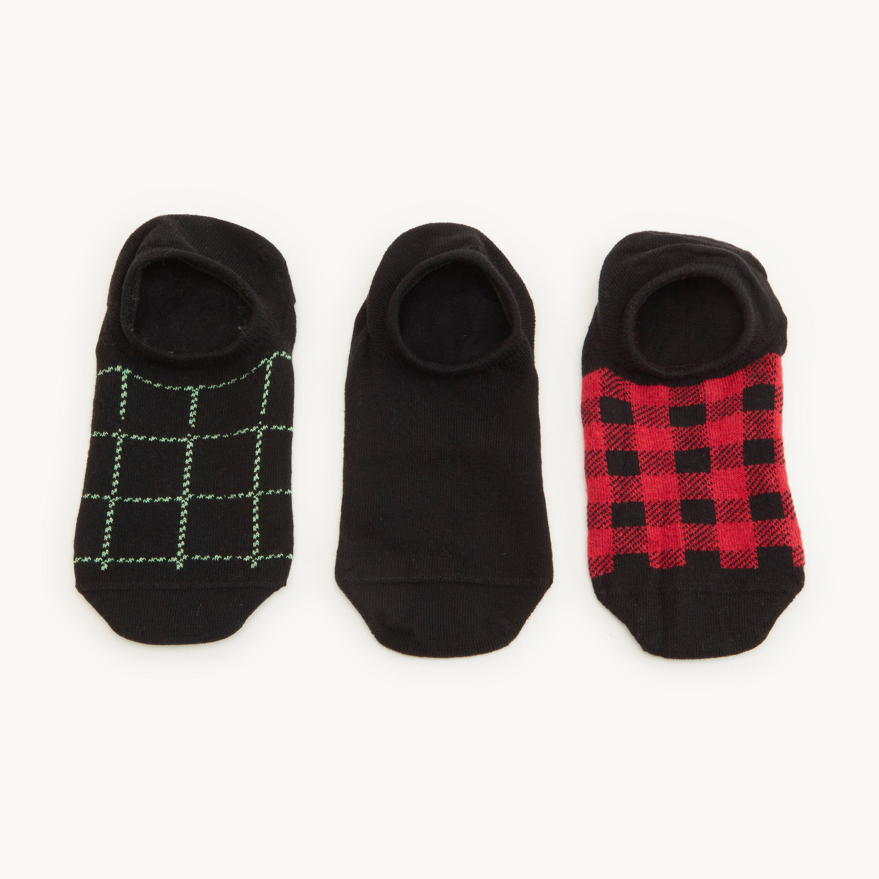 جوارب غير مرئية متنوعة - طقم من 3 أزواج-men-socks-image-4