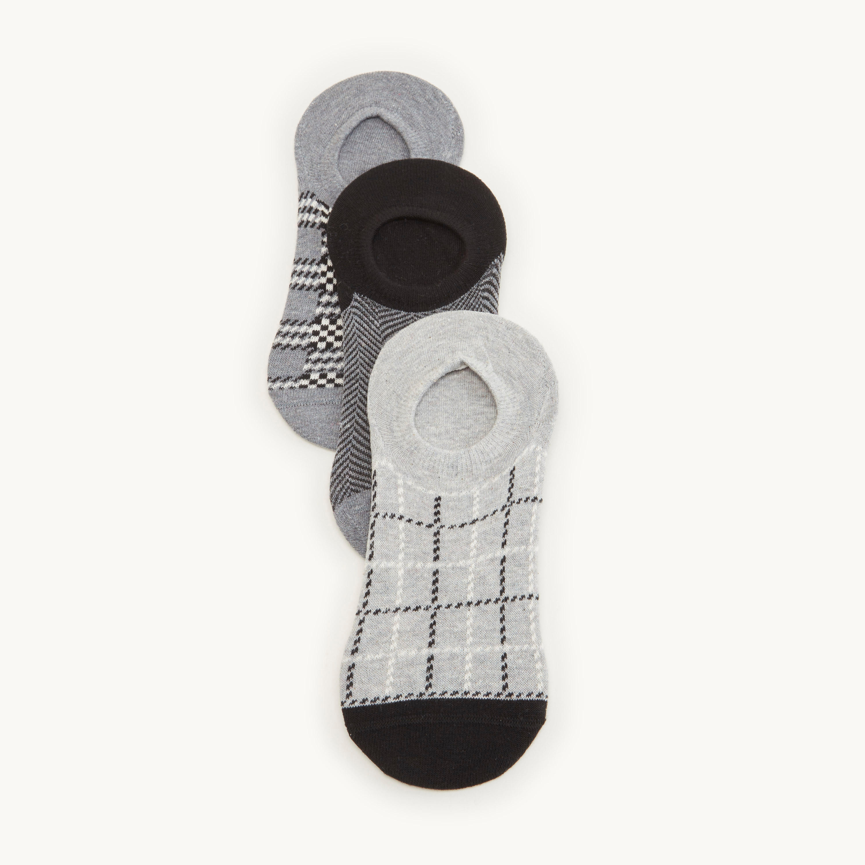 جوارب غير مرئية متنوعة - طقم من 3 أزواج-men-socks-image-1