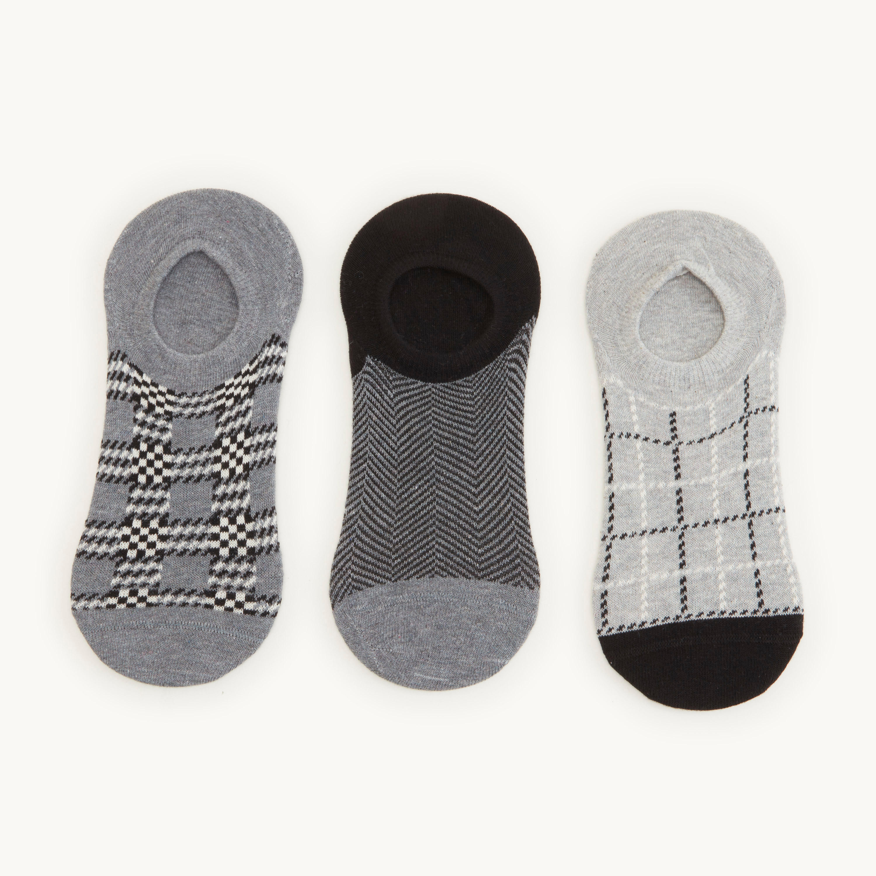 جوارب غير مرئية متنوعة - طقم من 3 أزواج-men-socks-image-2