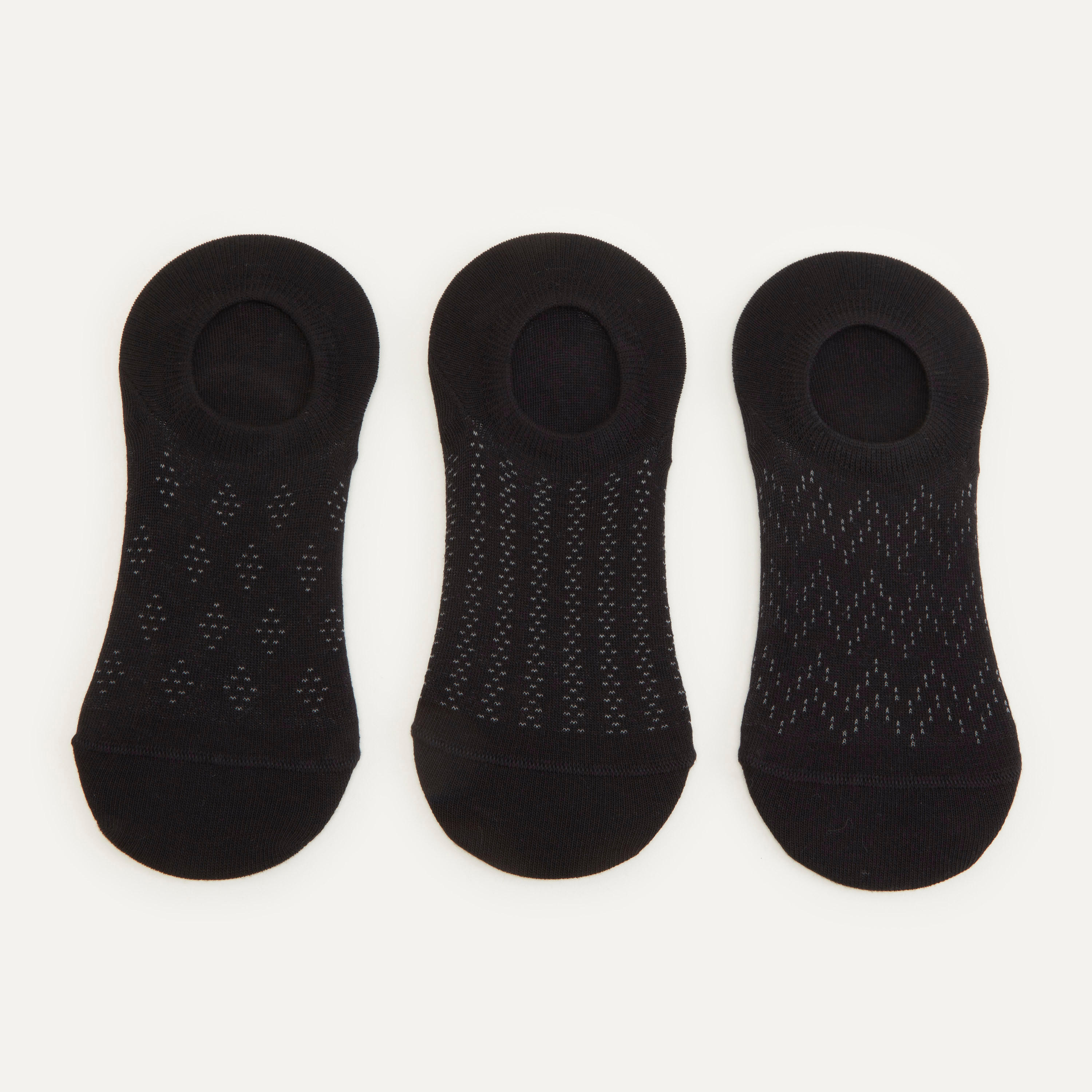 Set of 3 - Assorted No Show Socks-men-socks-image-2