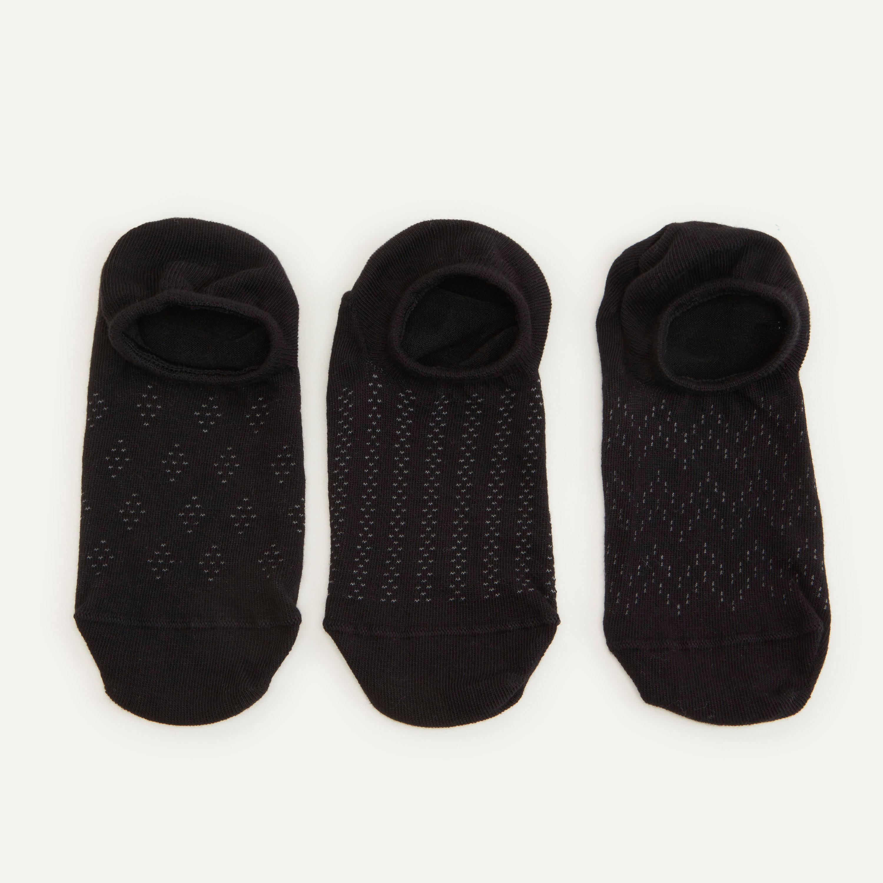Set of 3 - Assorted No Show Socks-men-socks-image-4