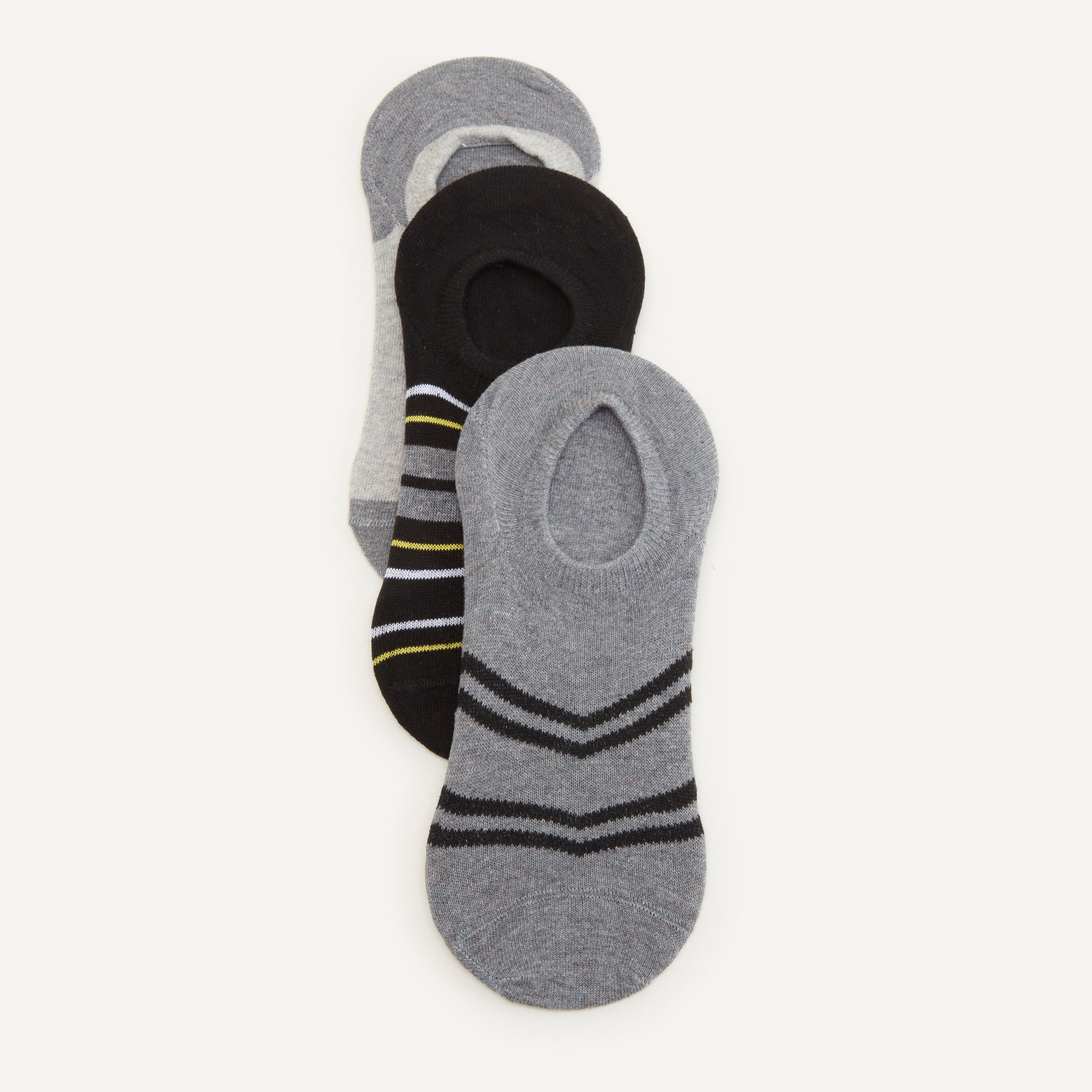 جوارب غير مرئية متنوعة - طقم من 3 أزواج-men-socks-image-1