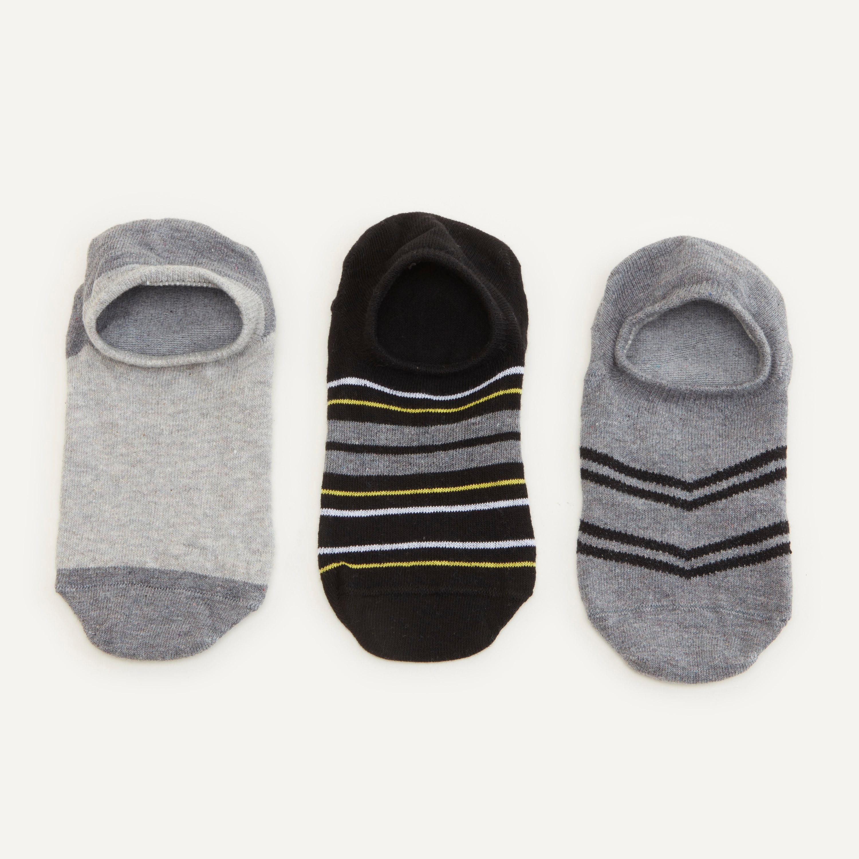 جوارب غير مرئية متنوعة - طقم من 3 أزواج-men-socks-image-4