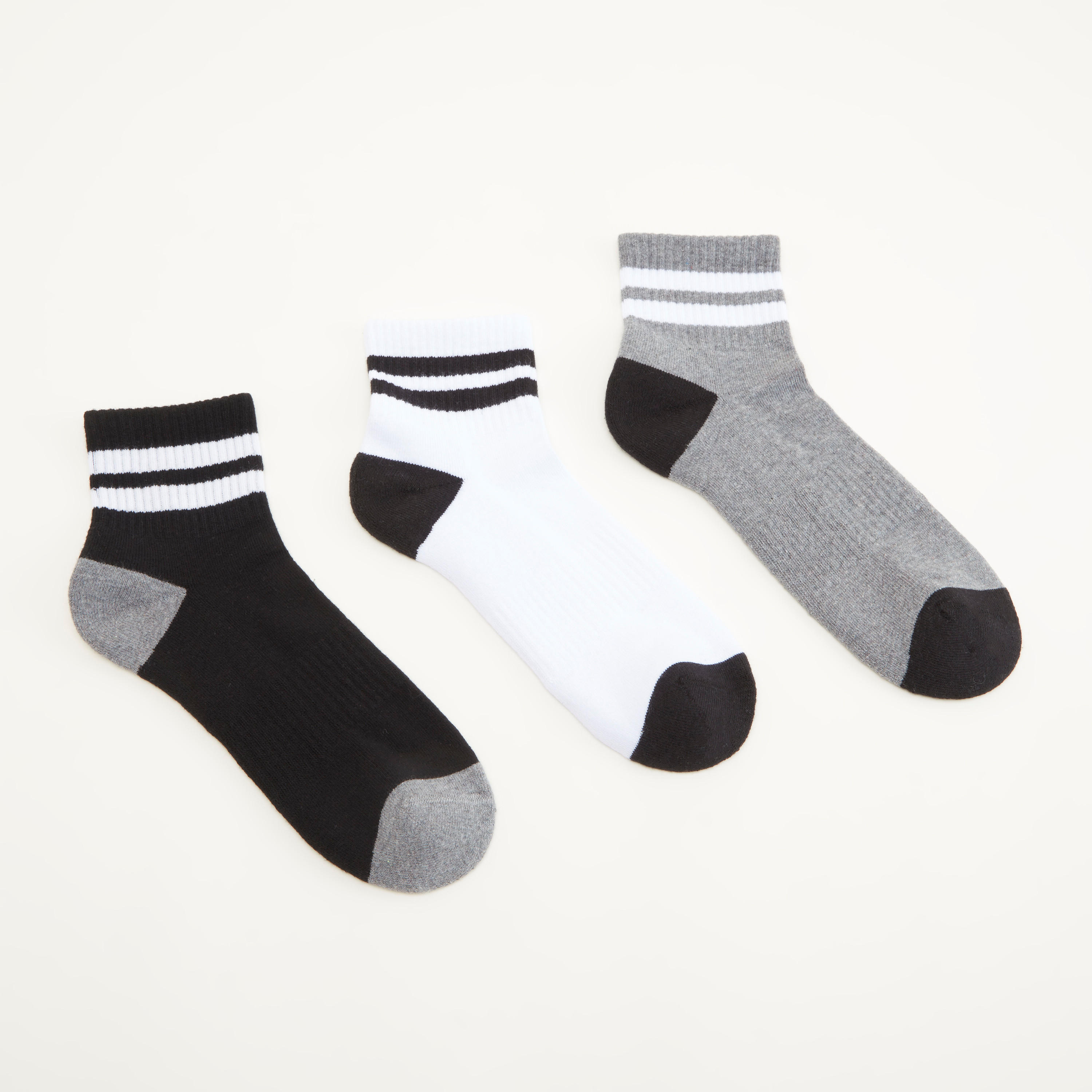 Set of 3 - Ankle Length Socks-men-socks-image-1