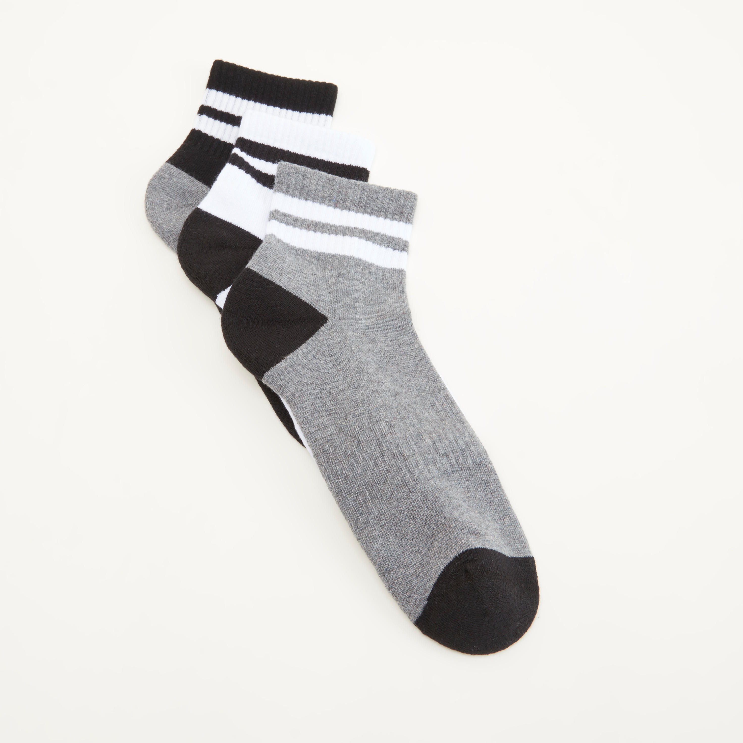 Set of 3 - Ankle Length Socks-men-socks-image-2