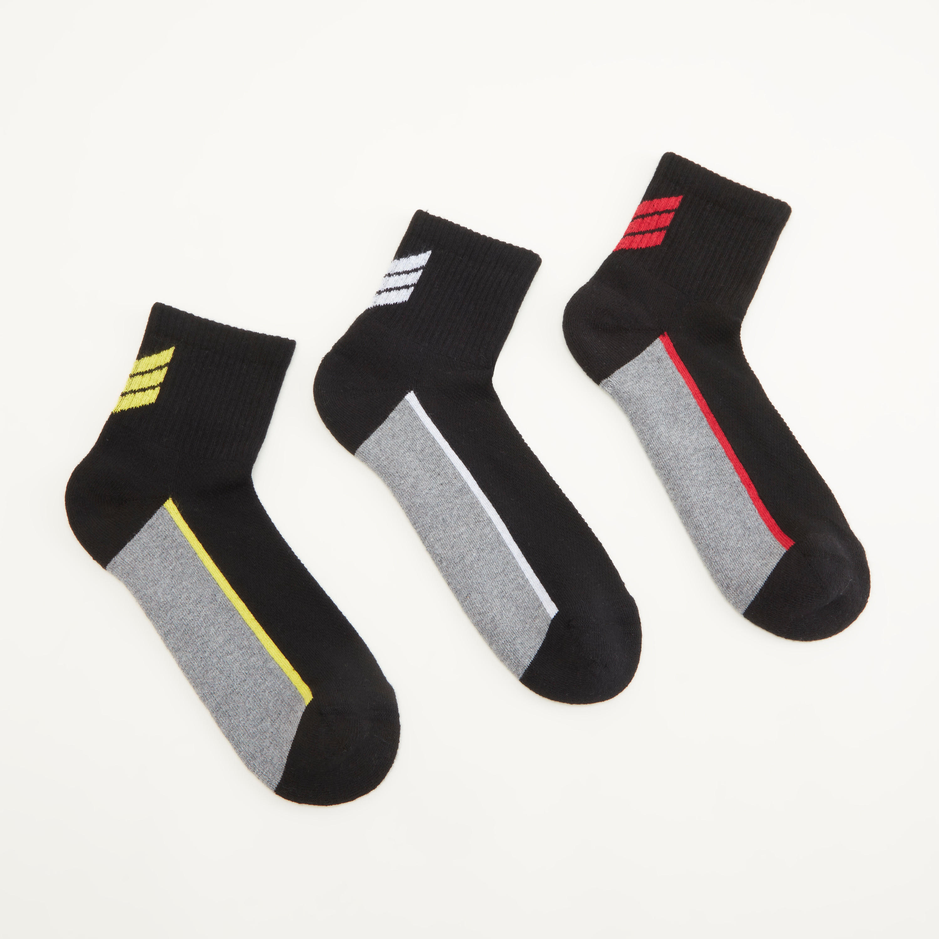 جوارب بطول الكاحل - طقم من 3 أزواج-men-socks-image-4