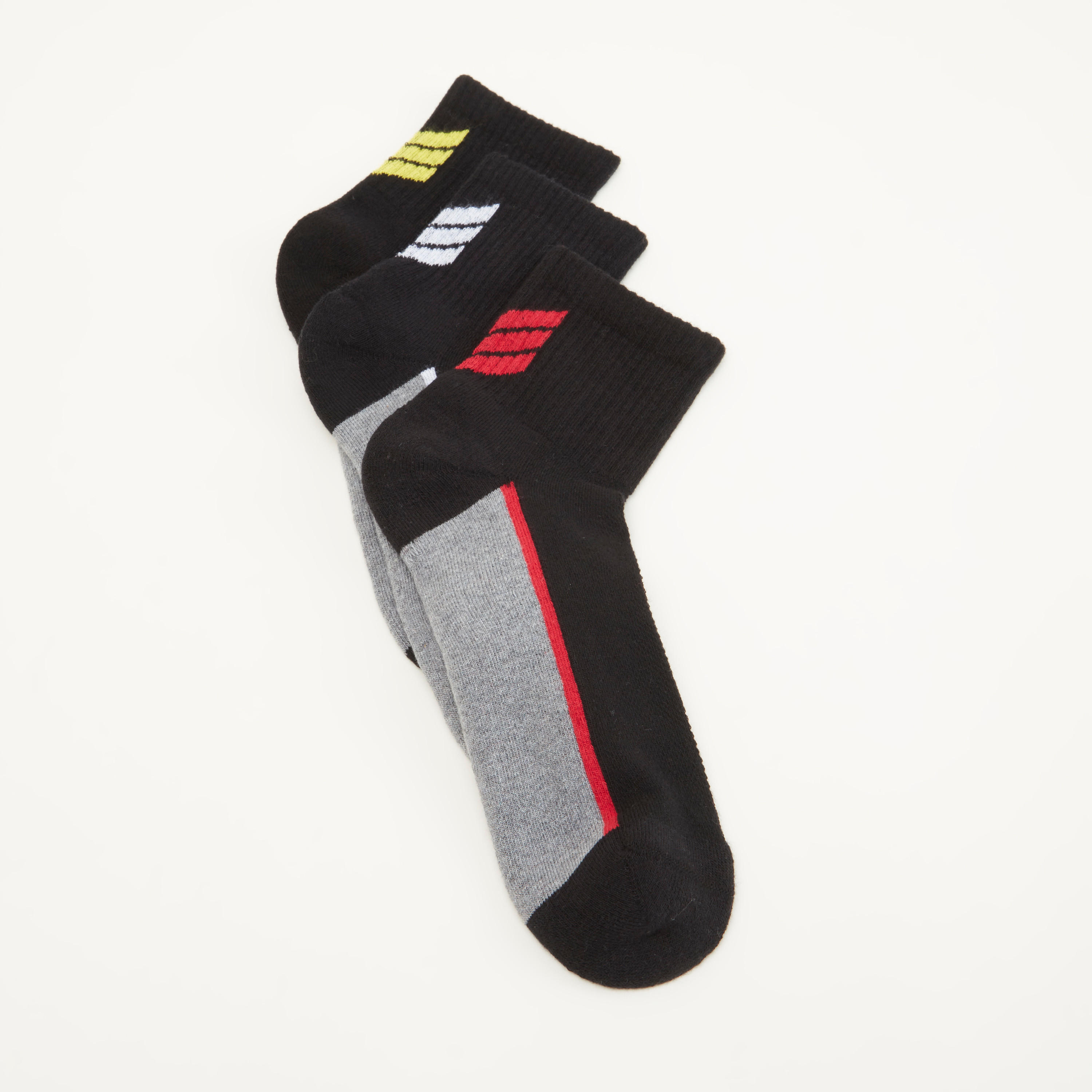 جوارب بطول الكاحل - طقم من 3 أزواج-men-socks-image-3