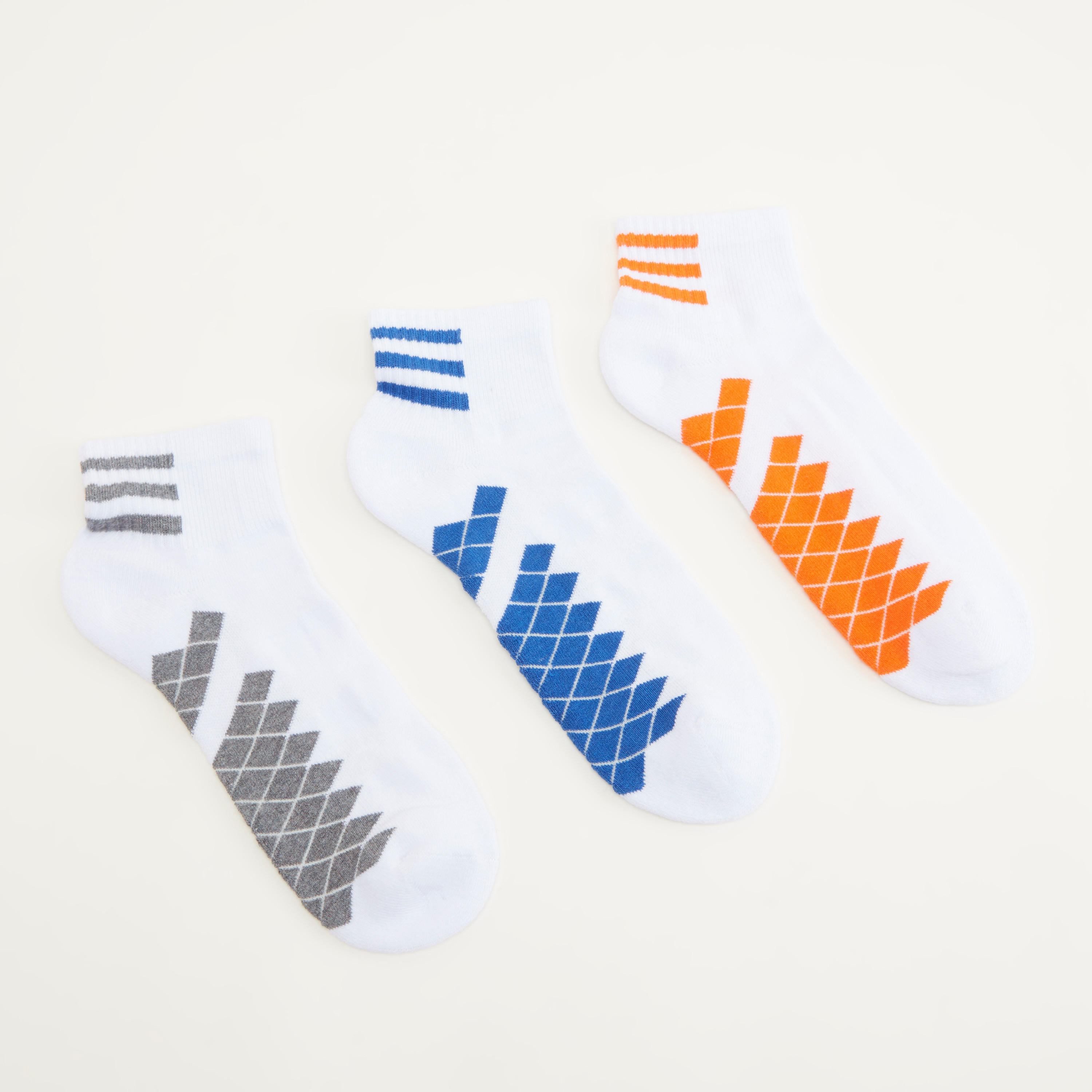 جوارب بطول الكاحل - طقم من 3 أزواج-men-socks-image-1