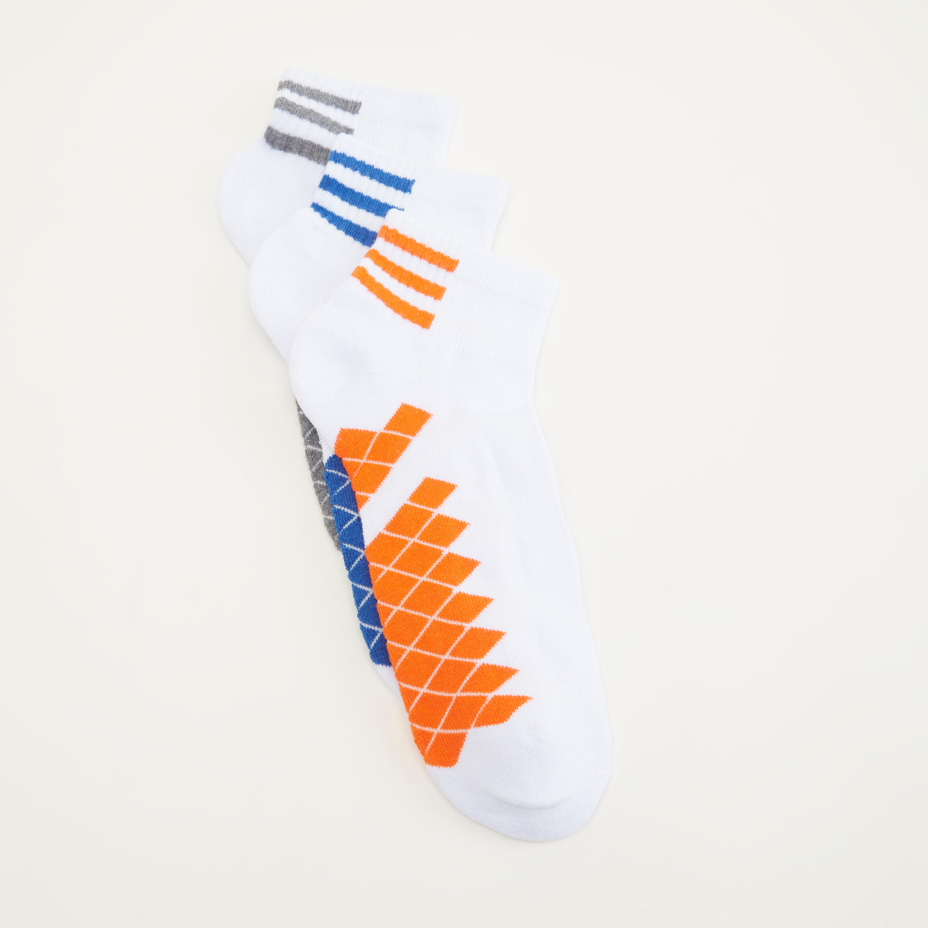 جوارب بطول الكاحل - طقم من 3 أزواج-men-socks-image-2