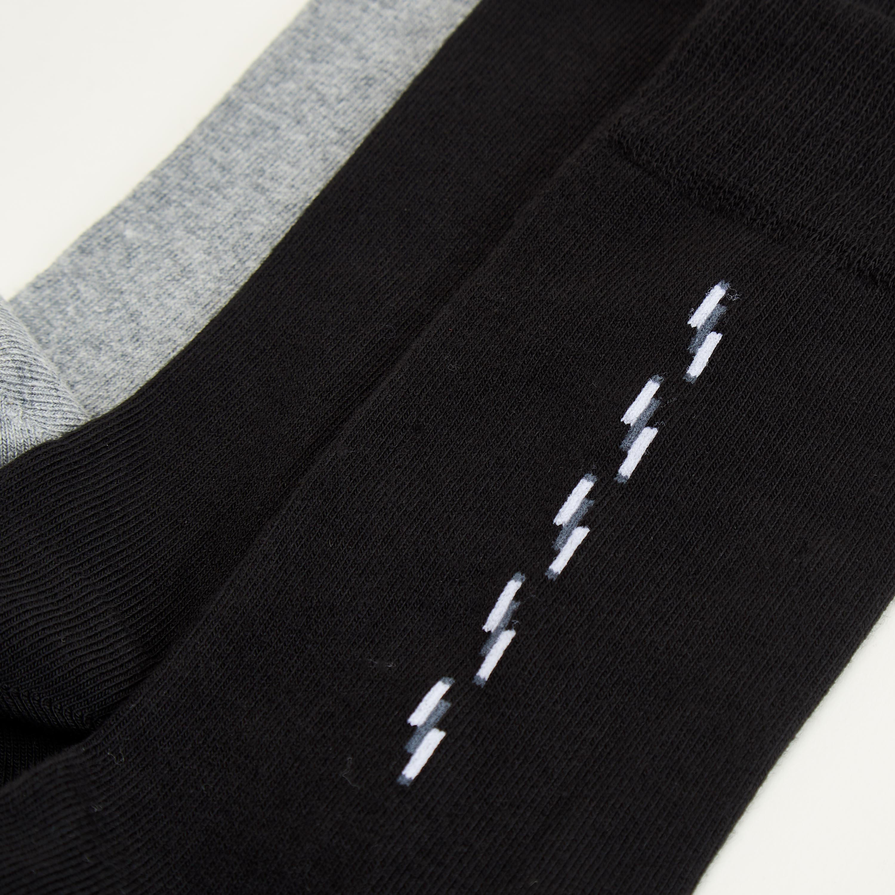 جوارب متنوّعة بطول ربلة السّاق - طقم من 3 أزواج-men-socks-image-3