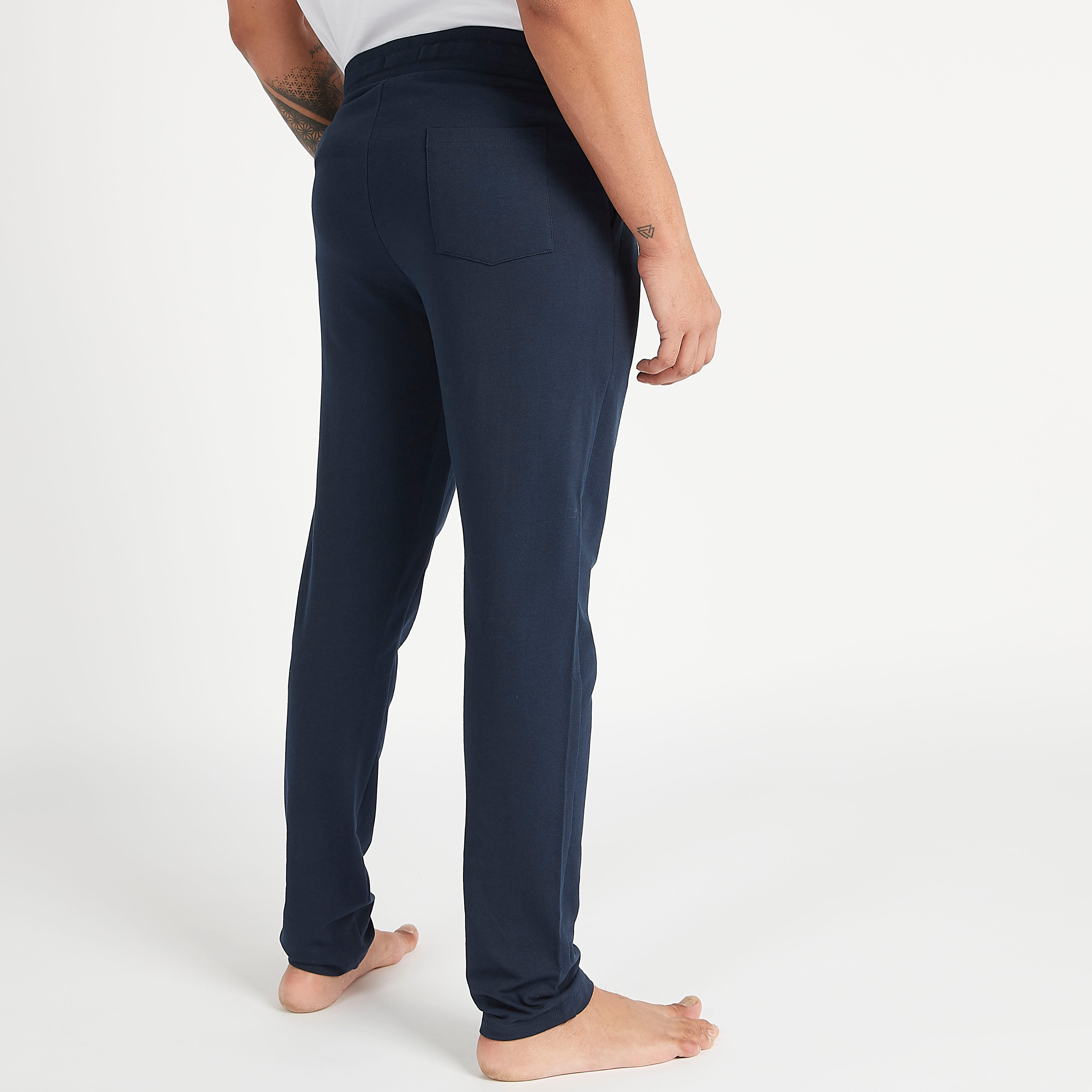بيجاما مستدامة  مطرّزة برباط إغلاق وجيوب-men-clothing-nightwear-pyjamaandshorts-image-4