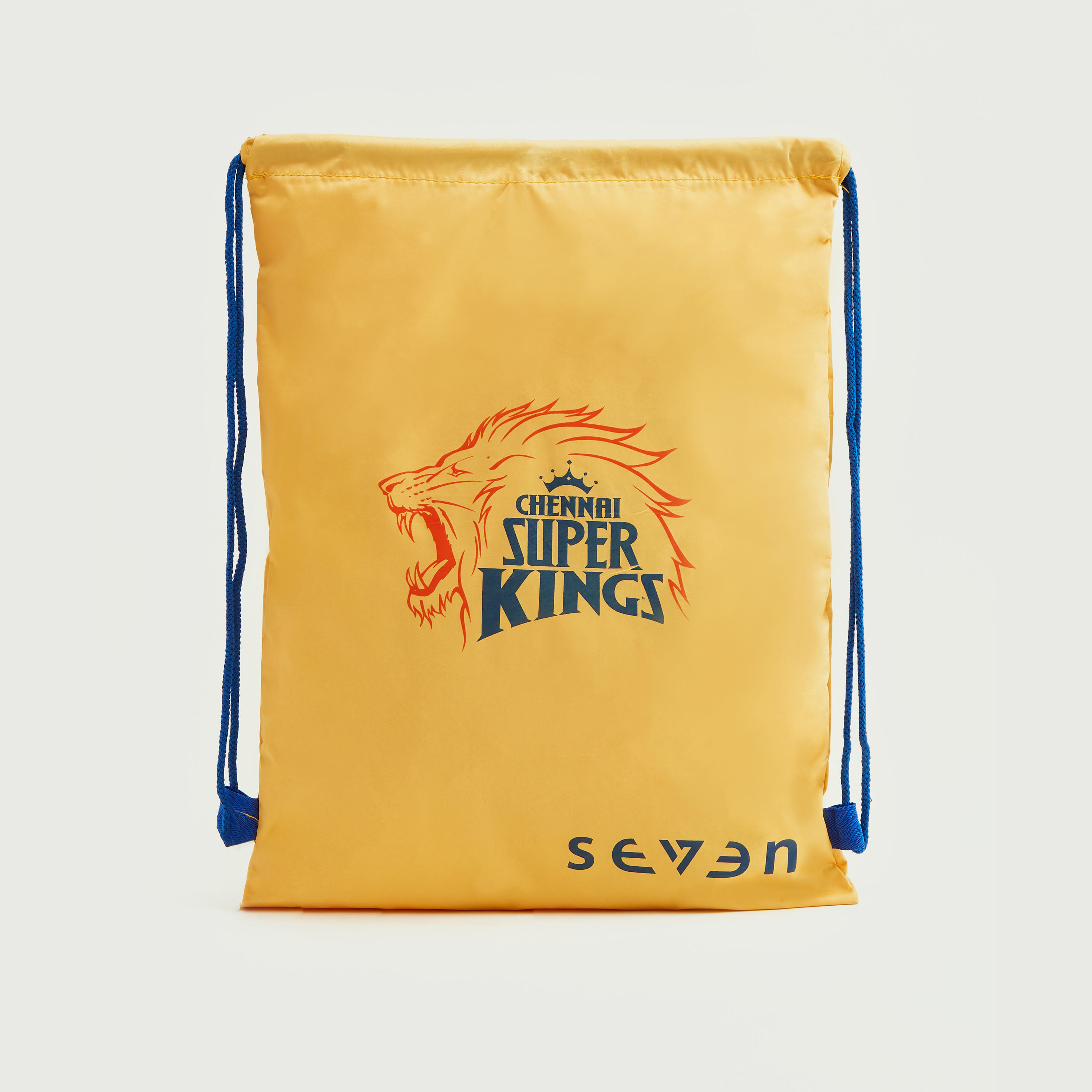 CSK Logo Print IPL Drawstring Bag-men-bags-image-2