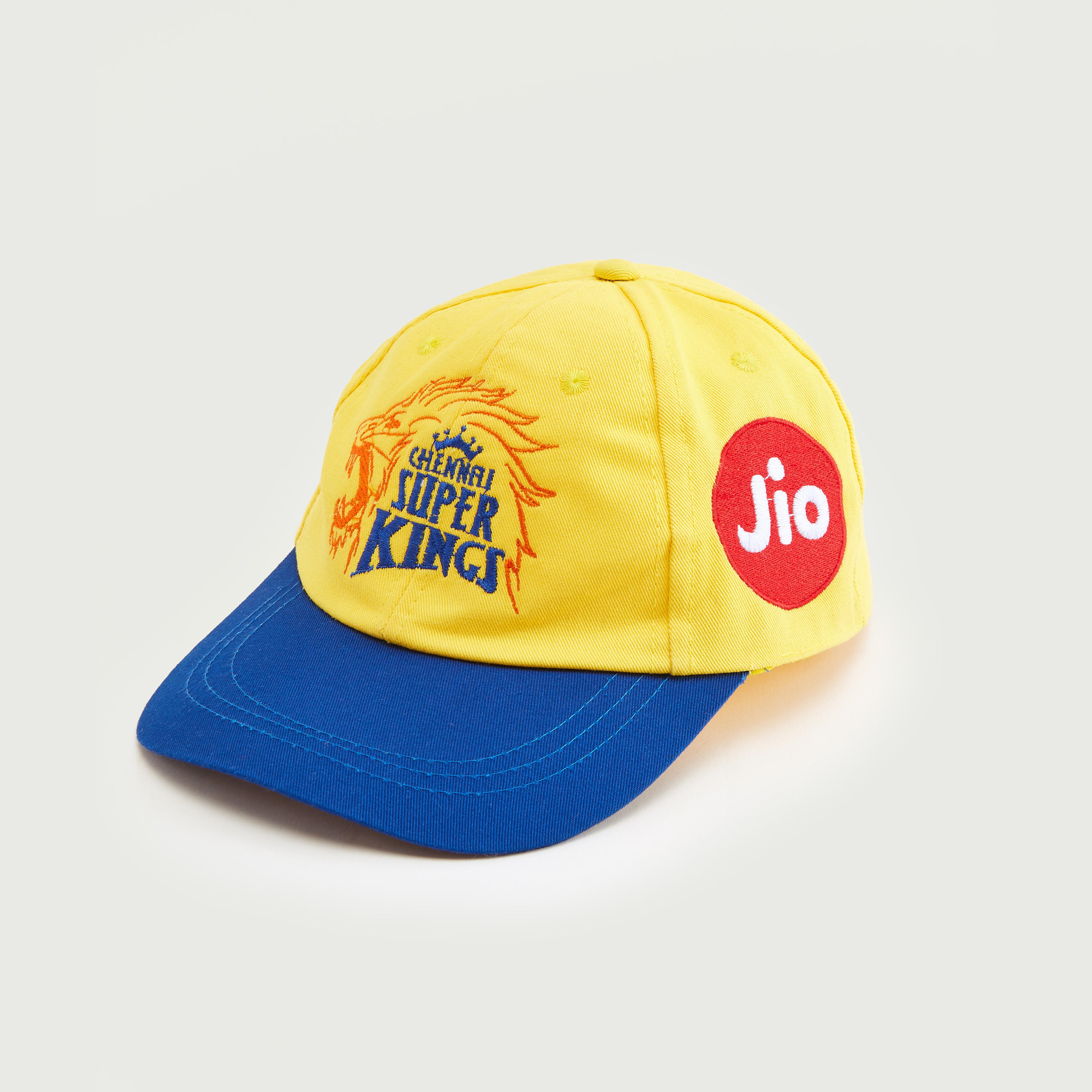 CSK Embroidered Logo IPL Cap-men-caps-image-2