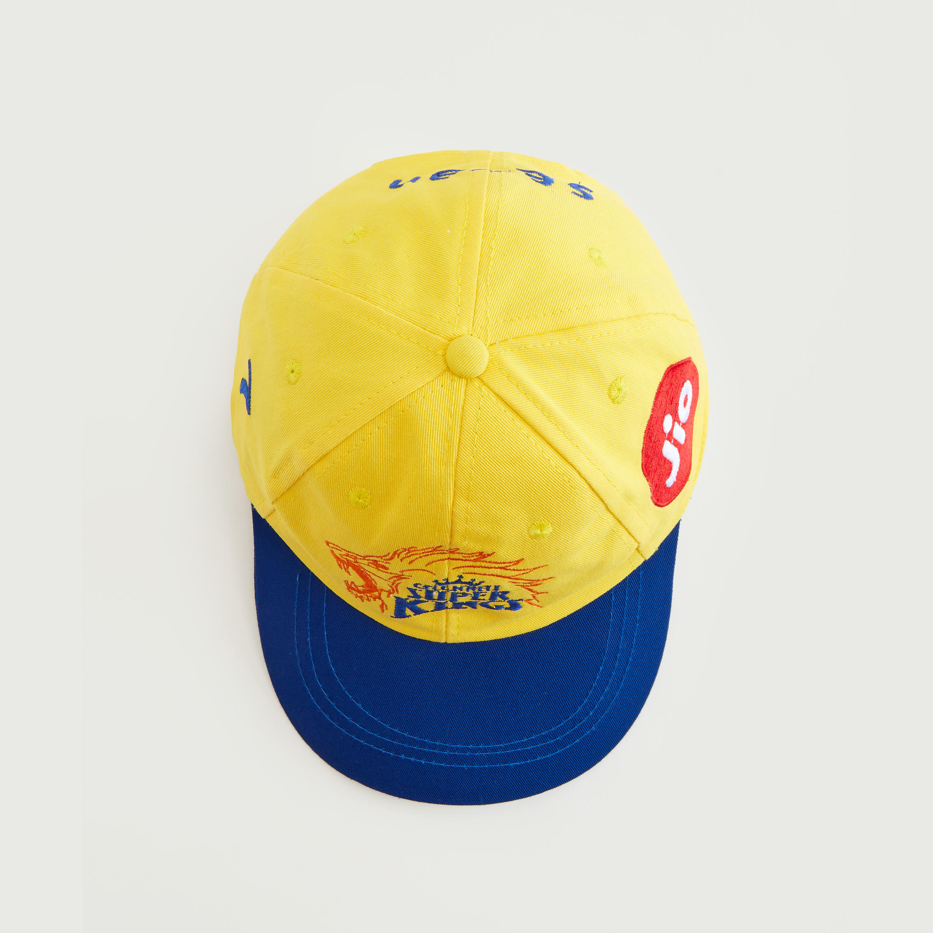 CSK Embroidered Logo IPL Cap-men-caps-image-3