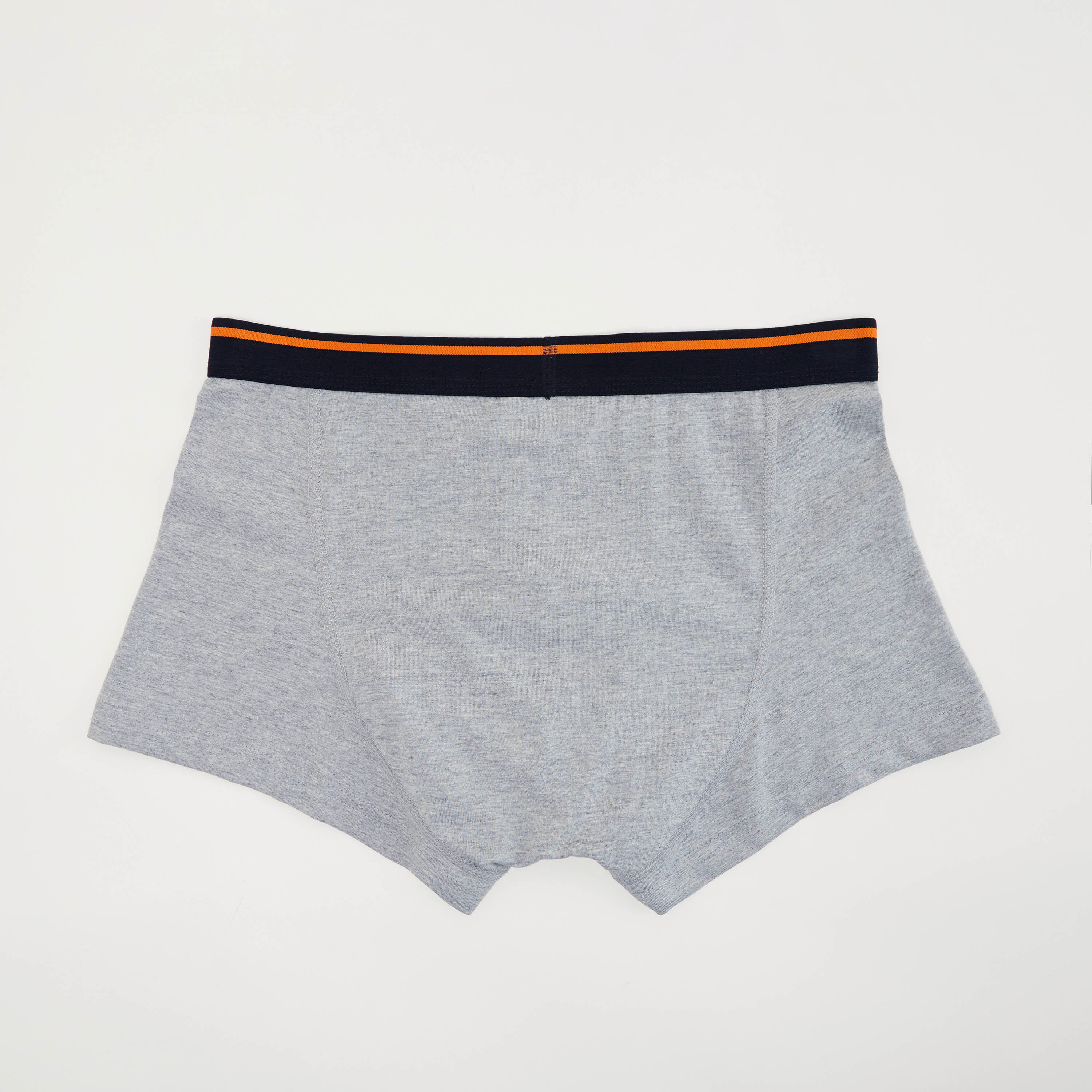 Set of 3 - Solid Trunks with Elasticated Waistband-men-clothing-innerwear-underwear-image-4
