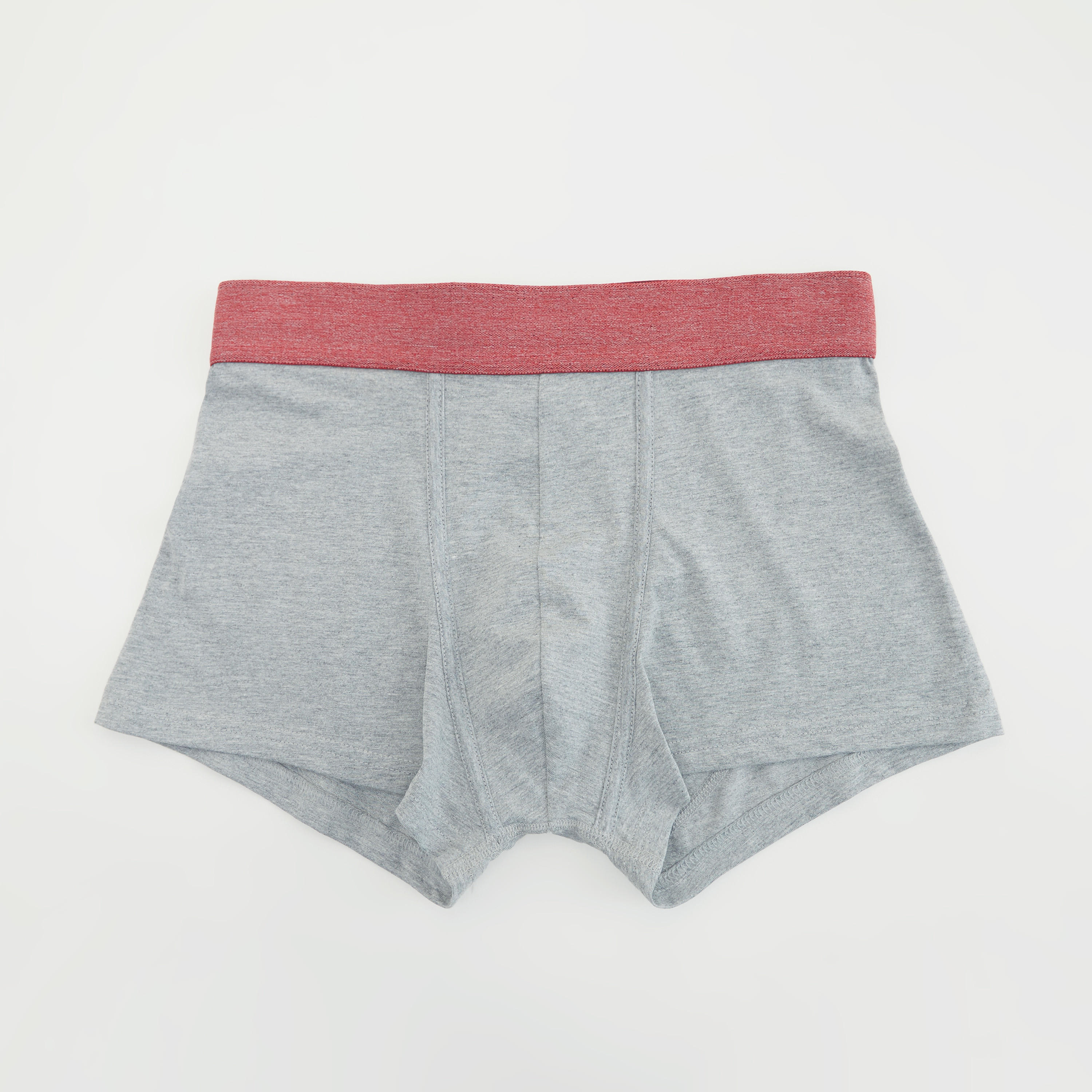 Set of 3 - Solid Trunks with Elasticated Waistband-men-clothing-innerwear-underwear-image-3