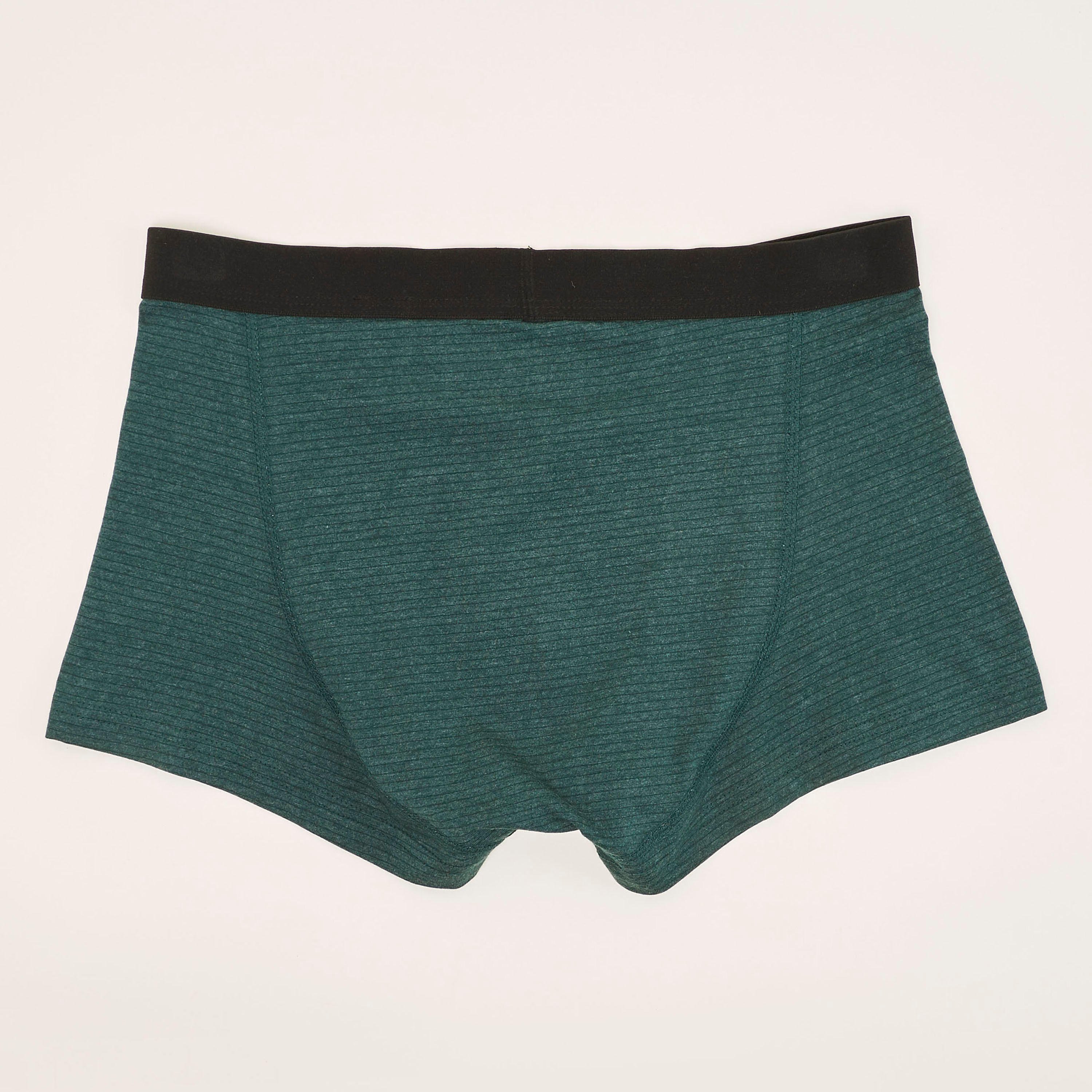 Set of 3 - Striped Trunks with Elasticated Waistband-men-clothing-innerwear-underwear-image-4