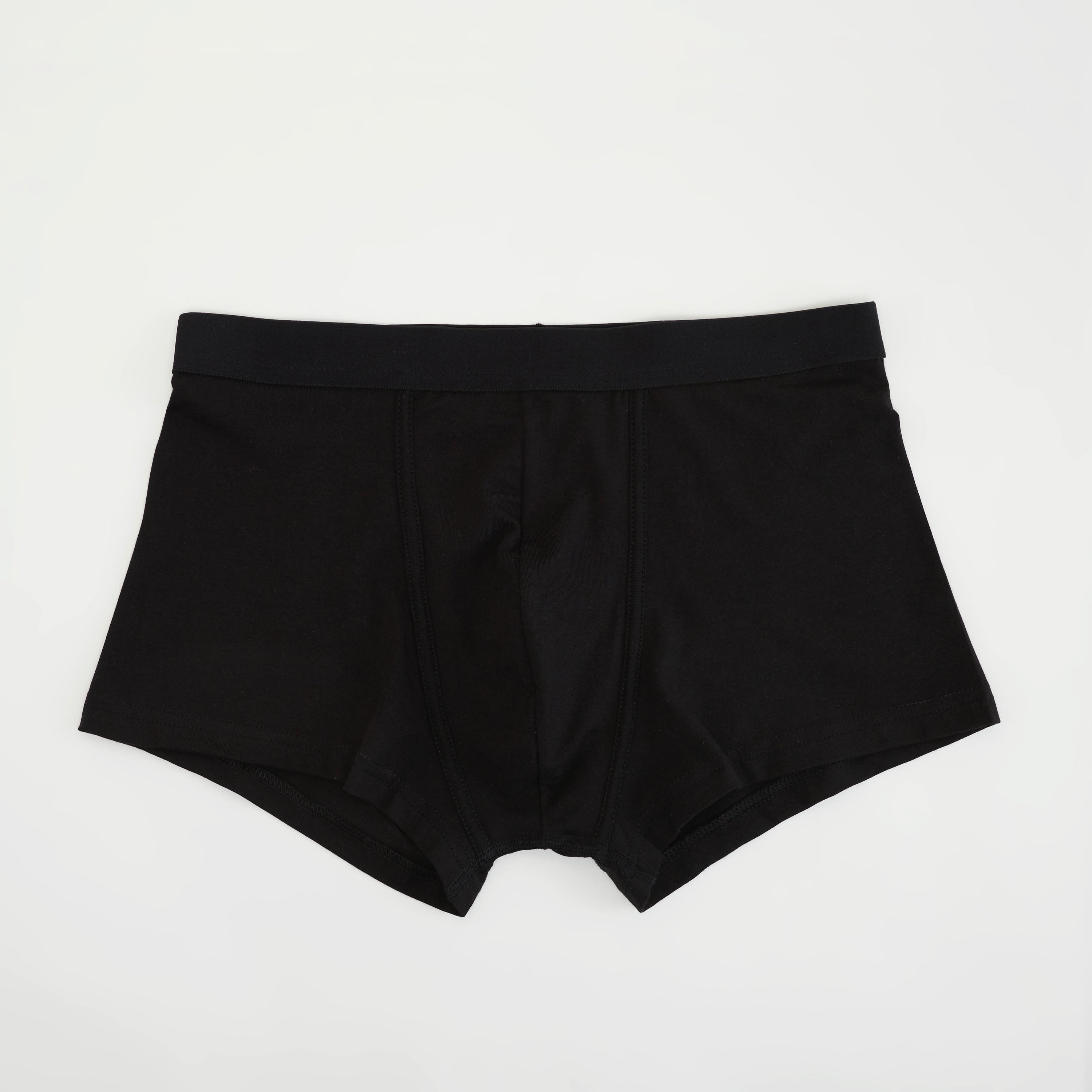 شورتات ترانك داخليّة سادة بخصر مطّاطي- طقم من 3-men-clothing-innerwear-underwear-image-2