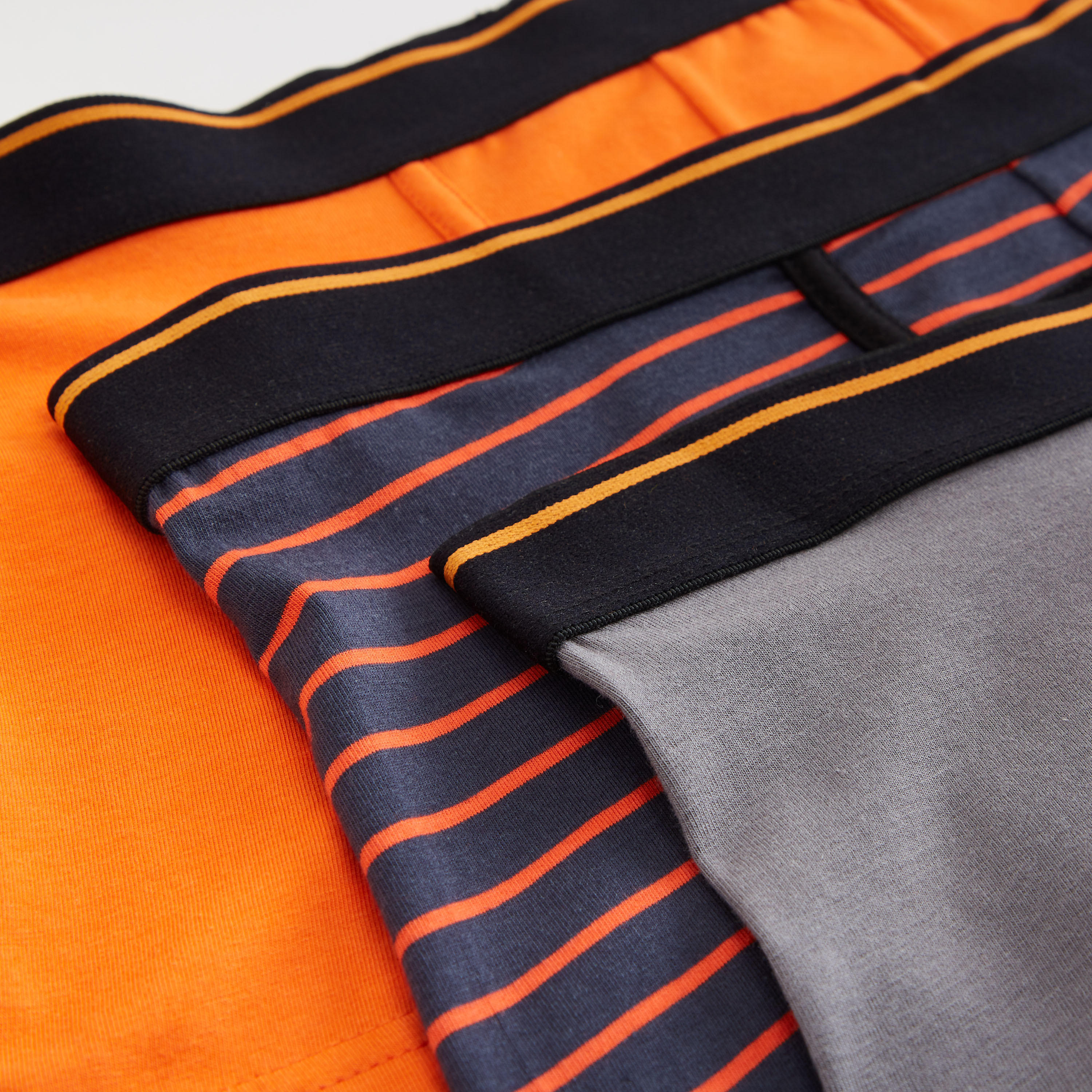 شورت ترانك بخصر مطّاطي - طقم من 3 قطع متنوعة-men-clothing-innerwear-underwear-image-2