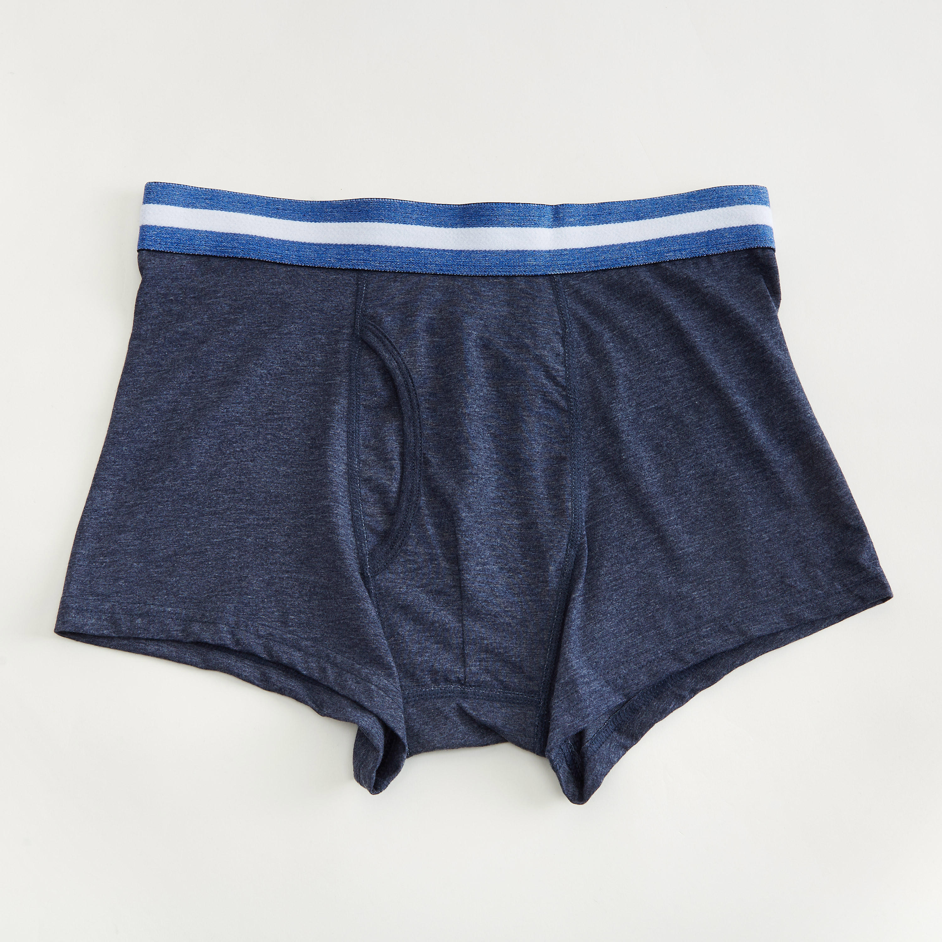شورت ترانك سادة بخصر مطّاطي - طقم من 3 قطع-men-clothing-innerwear-underwear-image-2
