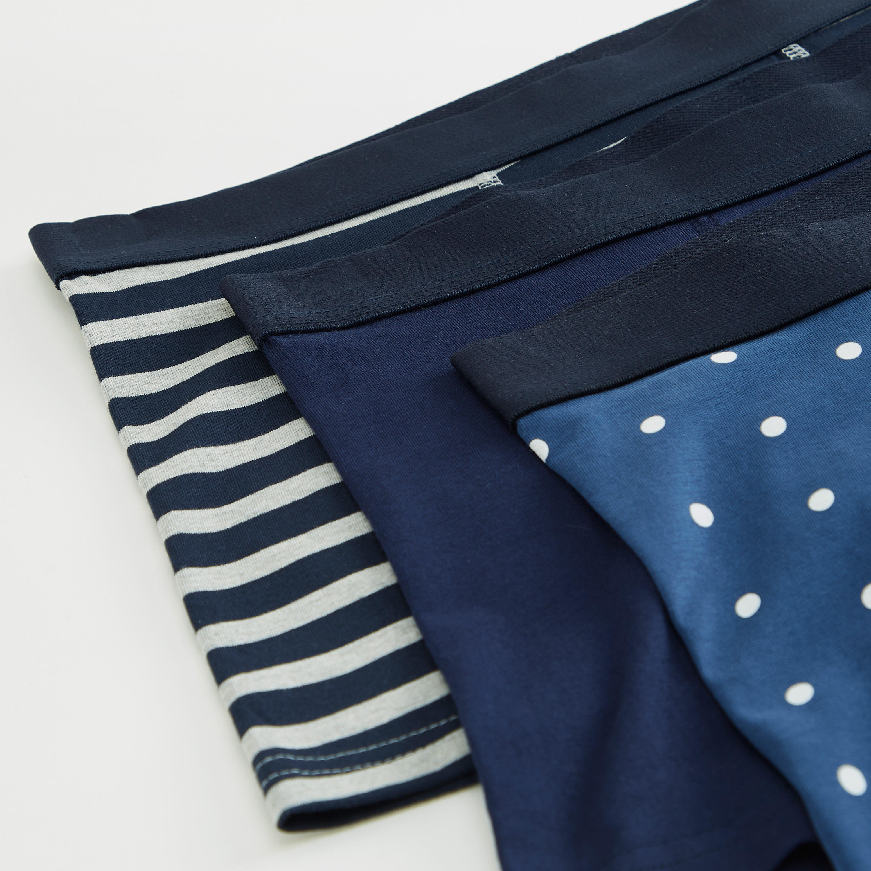 Set of 3 - Assorted Trunks with Elasticated Waistband-men-clothing-innerwear-underwear-image-2