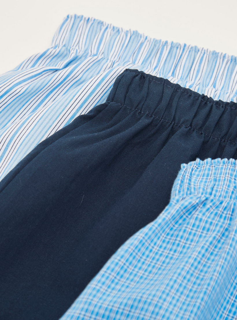 شورتات بوكسر داخلية بخصر مطّاطي - طقم من 3-men-clothing-innerwear-underwear-image-3