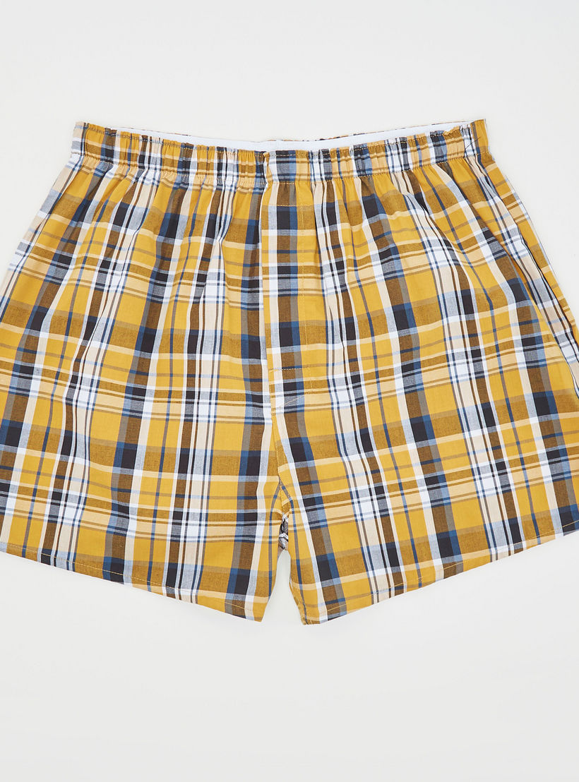 Set of 3 - Printed Boxers with Elasticated Waistband-men-clothing-innerwear-underwear-image-3