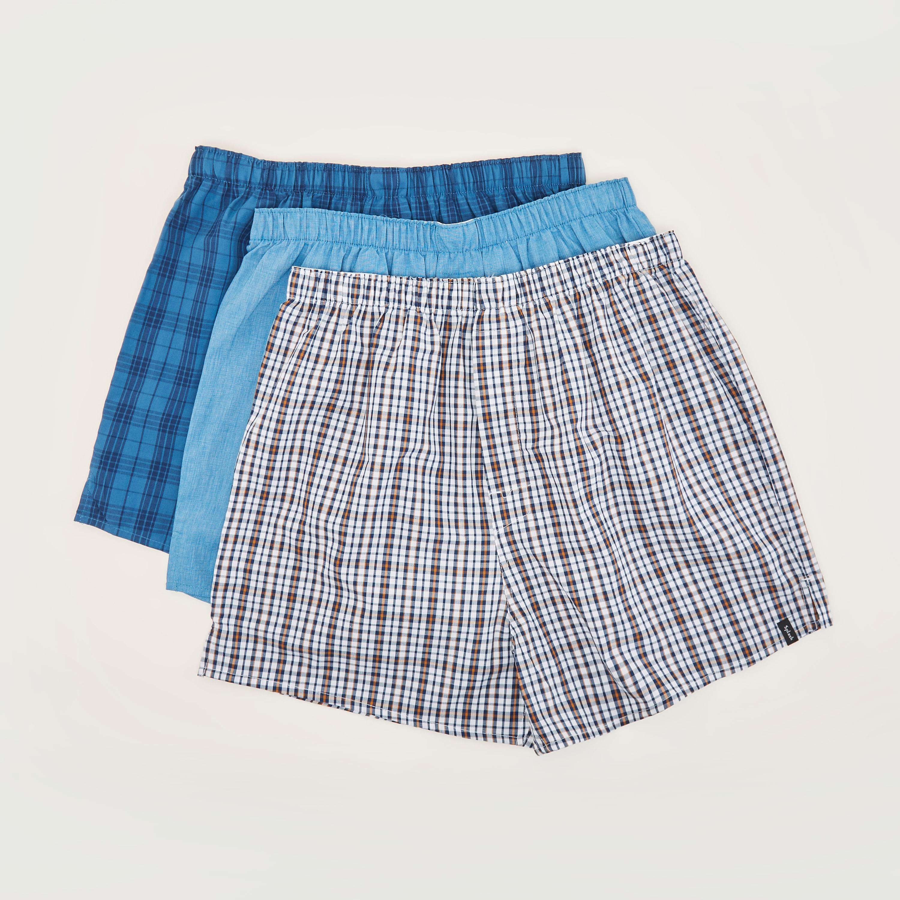 شورتات بوكسر داخلية متنوّعة بخصر مطّاطي - طقم من 3-men-clothing-innerwear-underwear-image-4