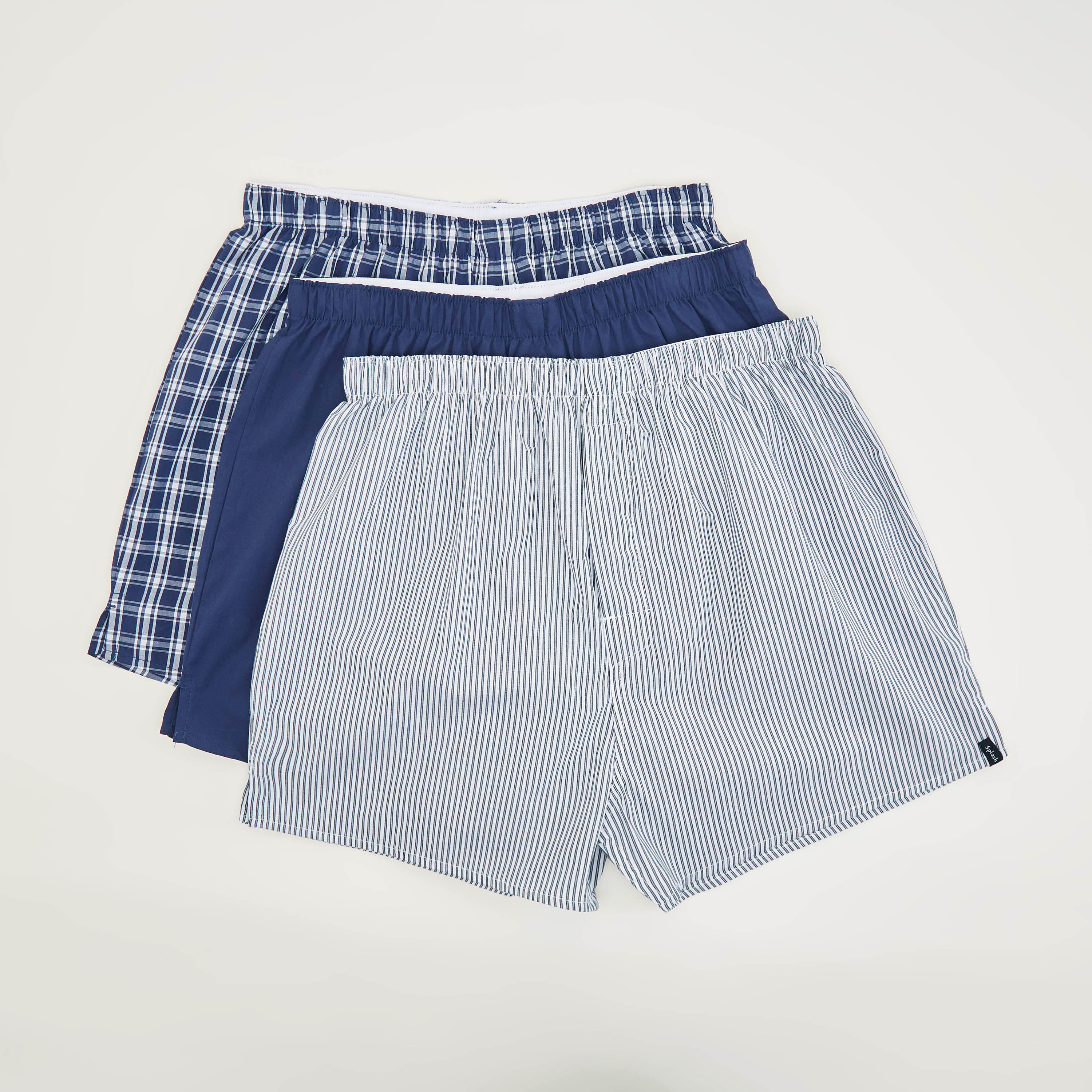 شورتات بوكسر داخلية متنوّعة بخصر مطّاطي - طقم من 3-men-clothing-innerwear-underwear-image-1