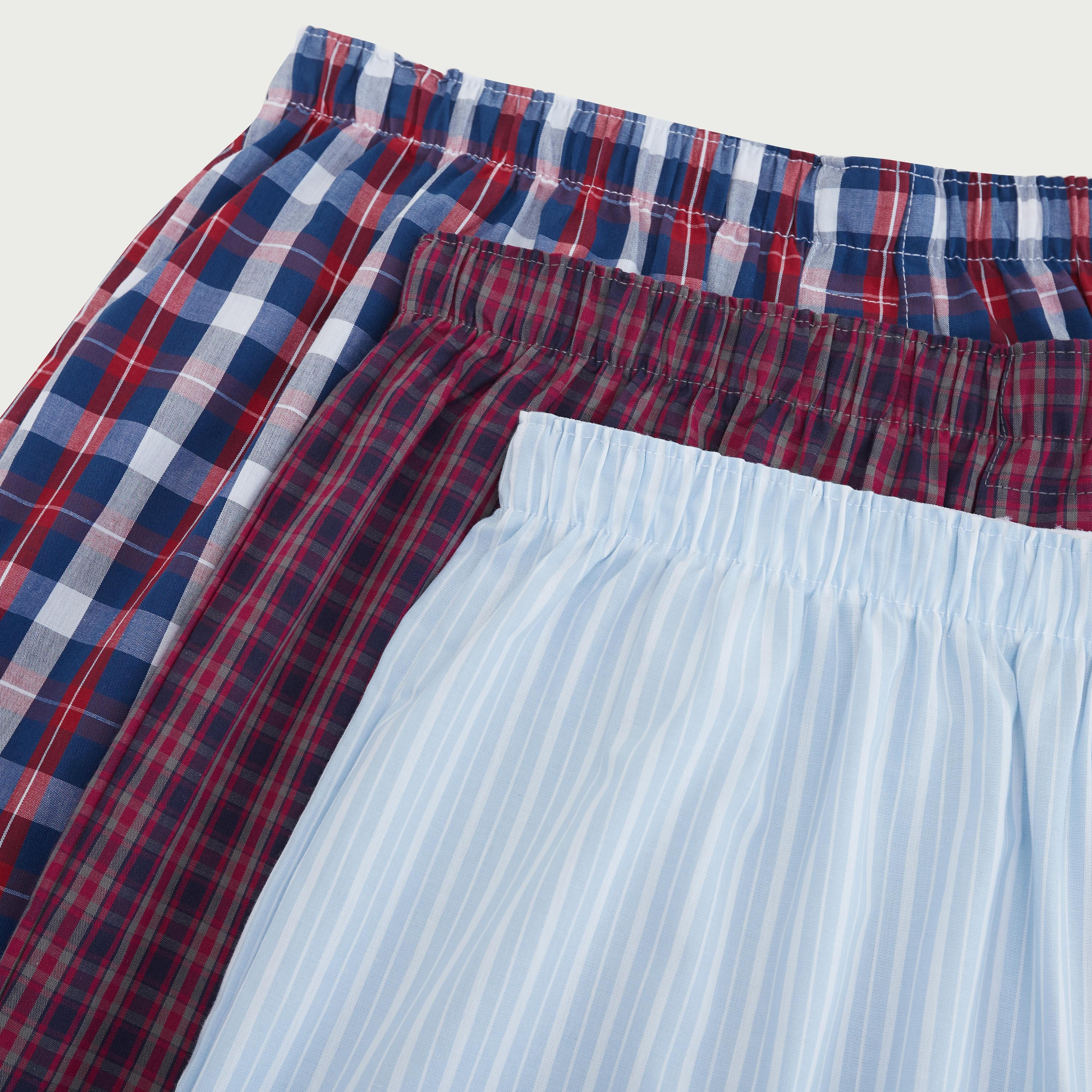 سراويل بوكسر بخصر مطّاطي وطبعات - طقم من 3-men-clothing-innerwear-underwear-image-2