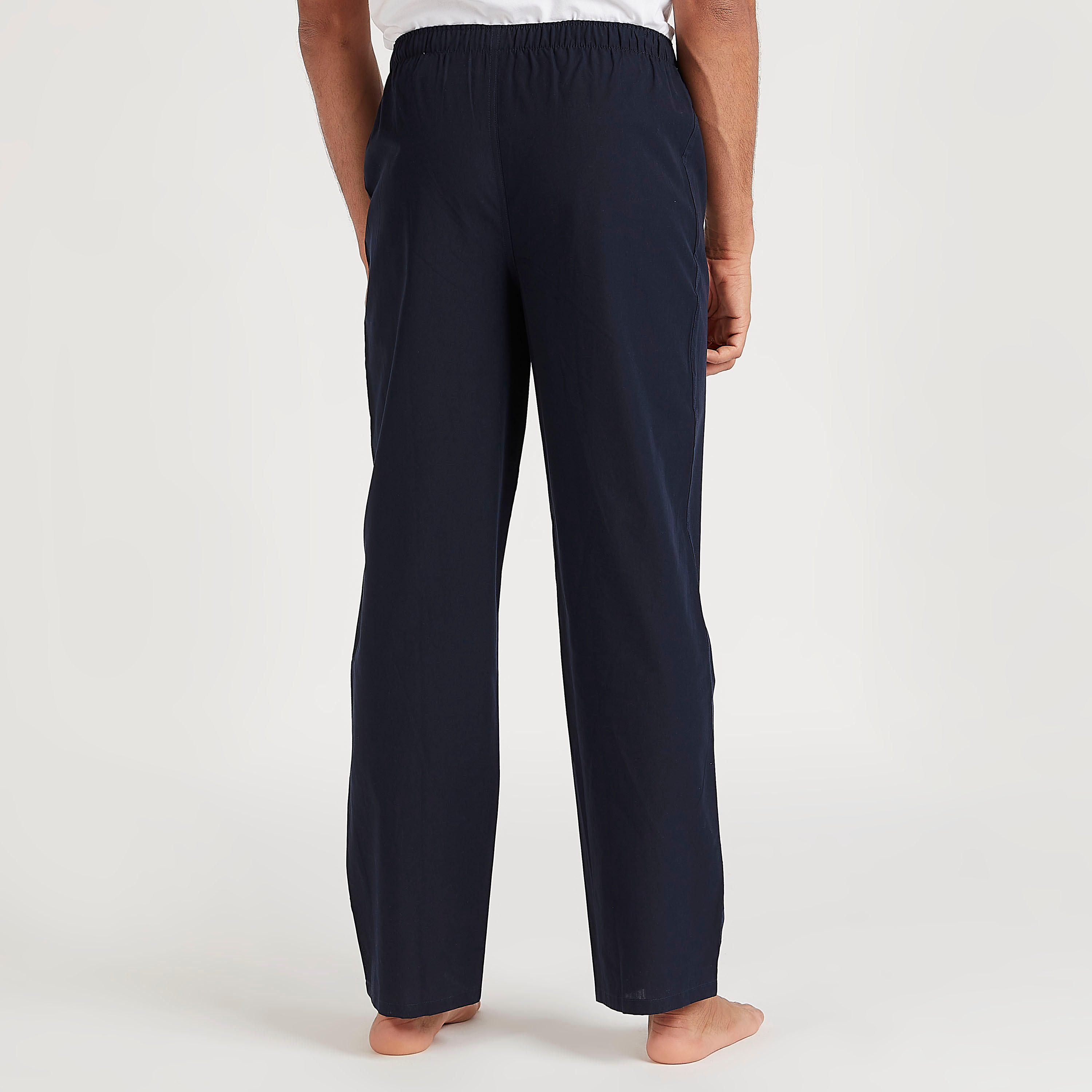 Set of 2 - Assorted Pyjamas with Elasticated Waistband-men-clothing-nightwear-pyjamaandshorts-image-6