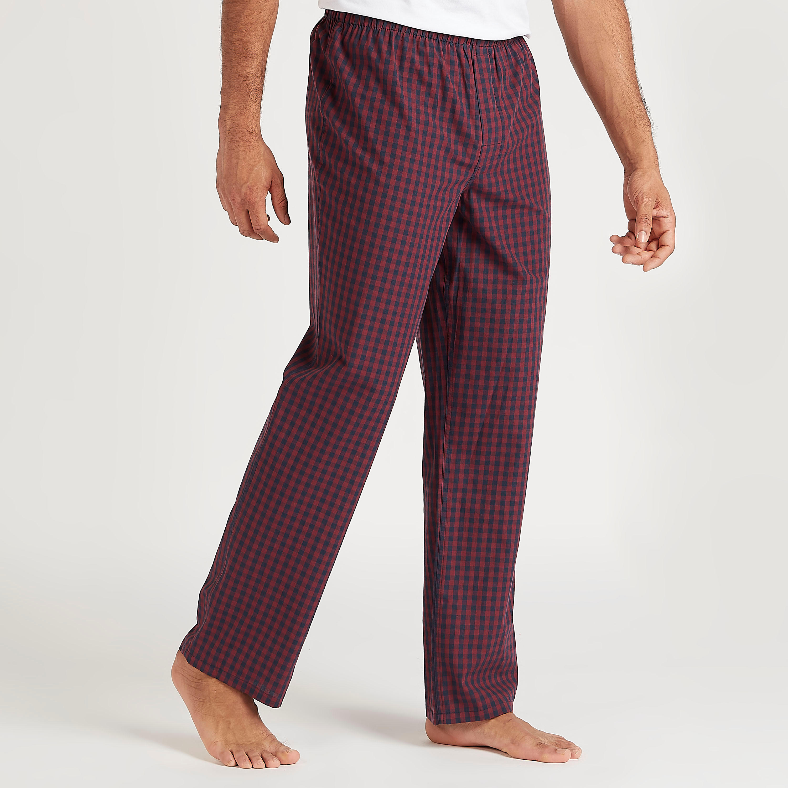 Set of 2 - Assorted Pyjamas with Elasticated Waistband-men-clothing-nightwear-pyjamaandshorts-image-2