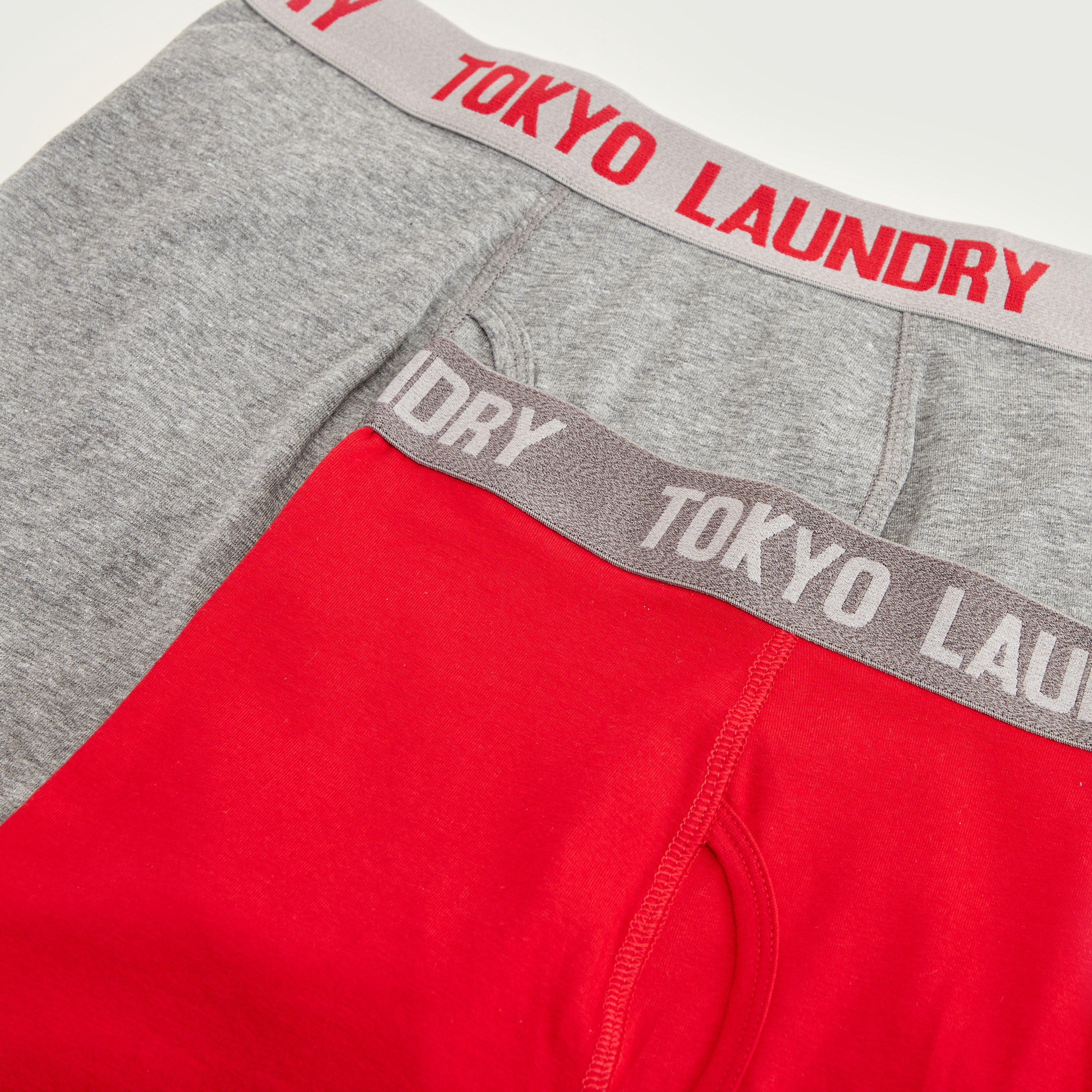 Set of 2 - Solid Trunks with Elasticated Waistband-men-clothing-innerwear-underwear-image-2