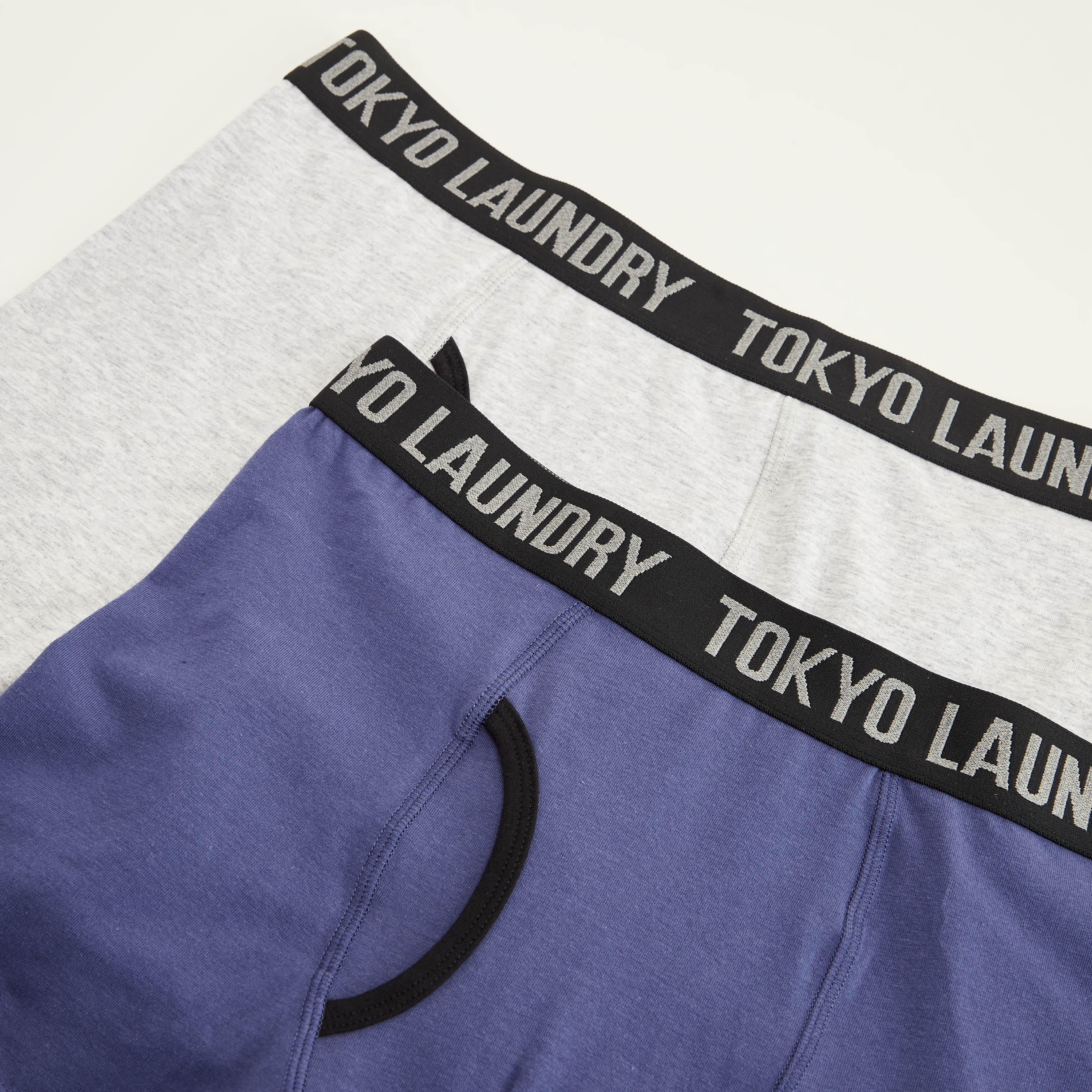 شورتات ترانك سادة بخصر مطّاطي- طقم من قطعتين-men-clothing-innerwear-underwear-image-2