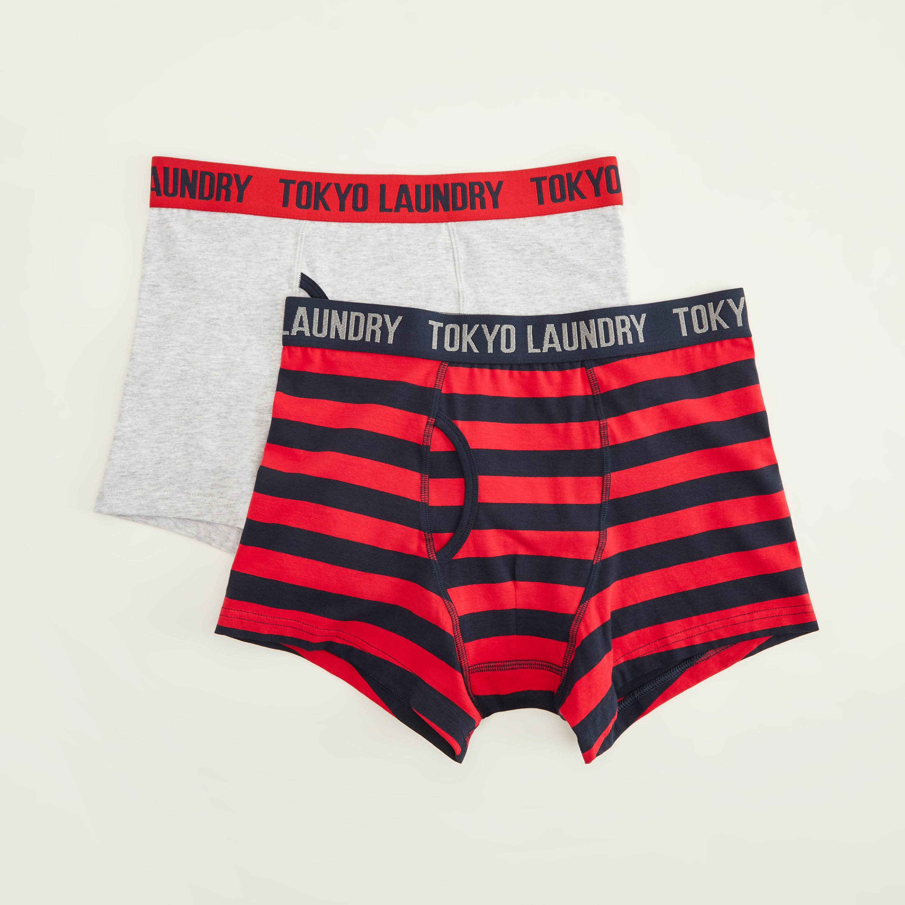 شورتات ترانك داخليّة متنوّعة بخصر مطّاطي- طقم من 2 قطع-men-clothing-innerwear-underwear-image-1