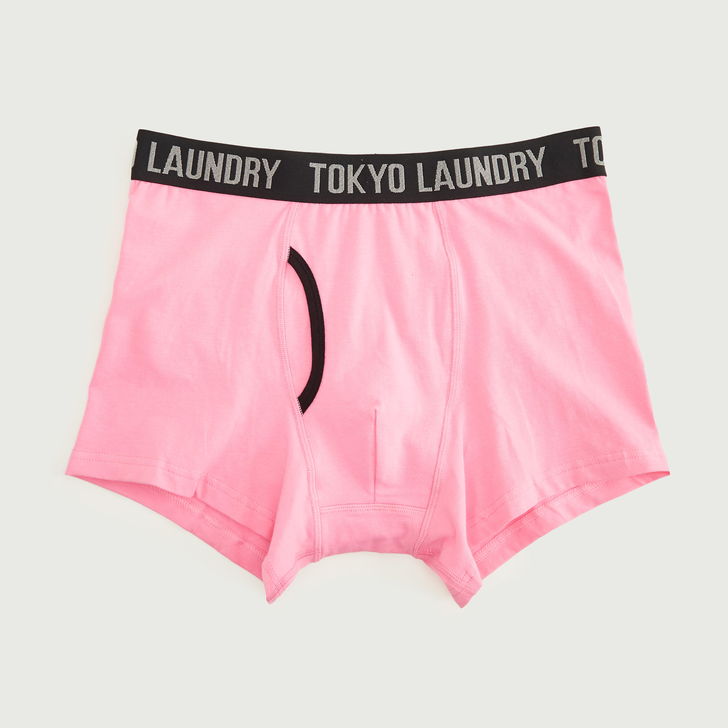 شورتات ترانك داخليّة سادة بخصر مطّاطي- طقم من قطعتين-men-clothing-innerwear-underwear-image-3