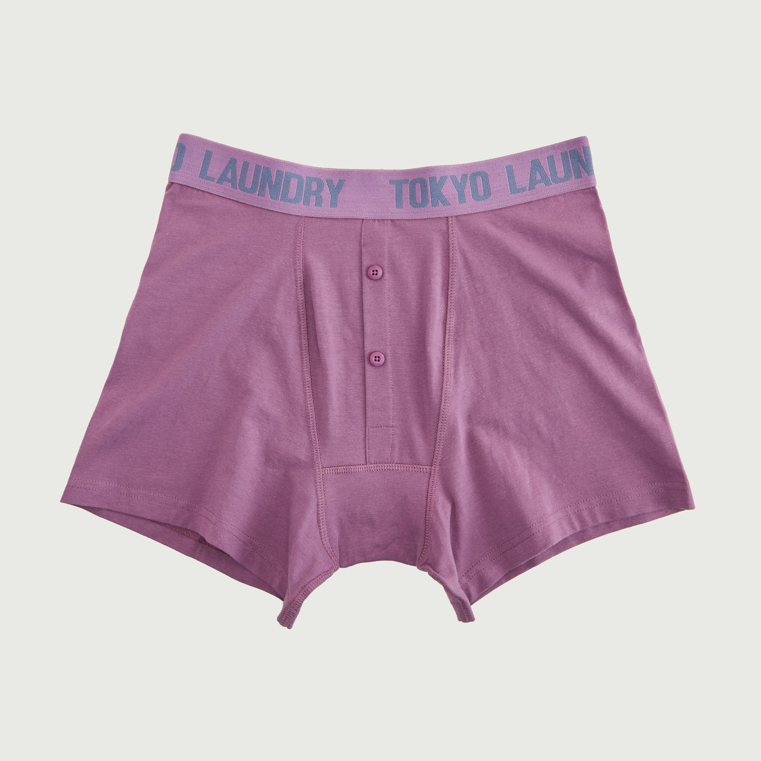 Set of 2 - Solid Trunks with Elasticated Waistband-men-clothing-innerwear-underwear-image-3