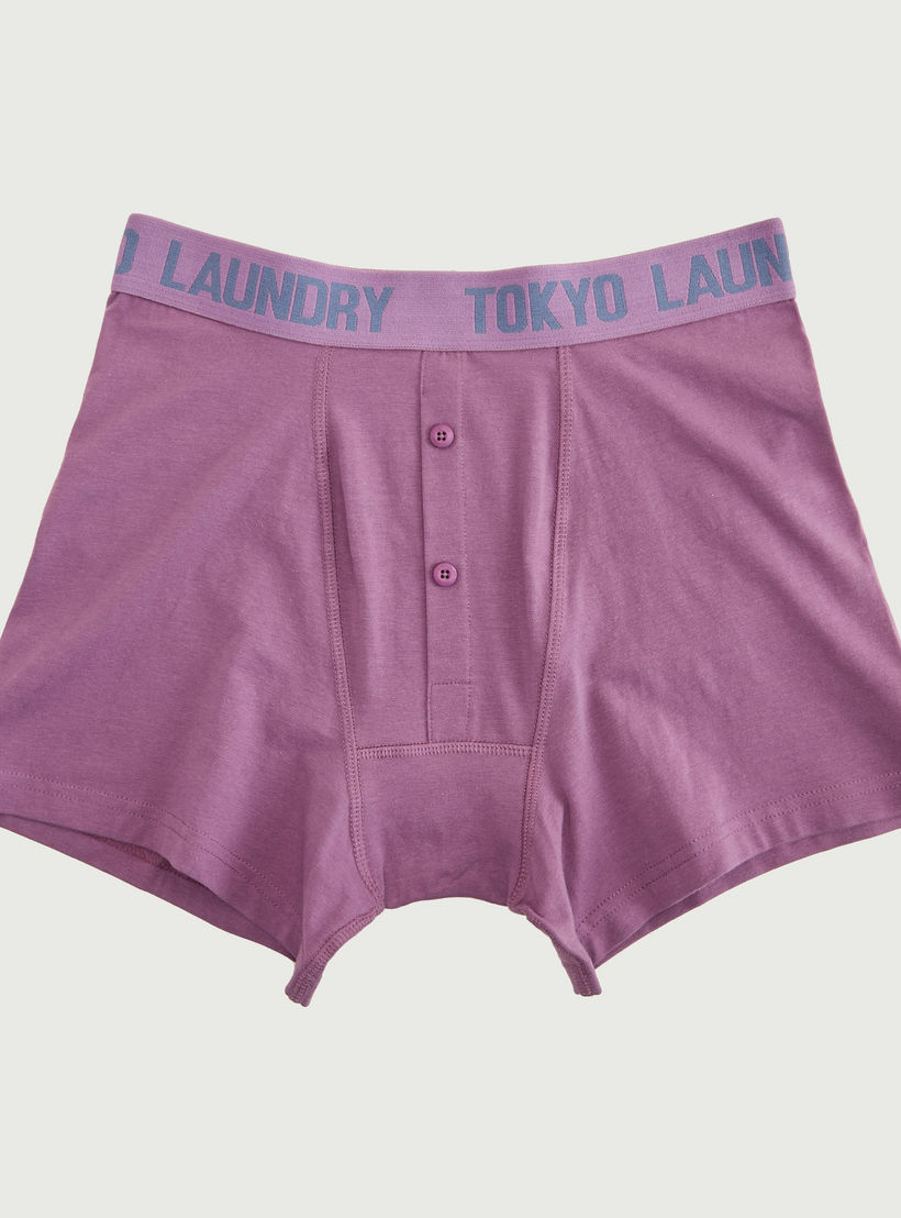 Set of 2 - Solid Trunks with Elasticated Waistband-men-clothing-innerwear-underwear-image-3
