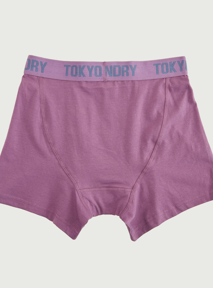 Set of 2 - Solid Trunks with Elasticated Waistband-men-clothing-innerwear-underwear-image-4