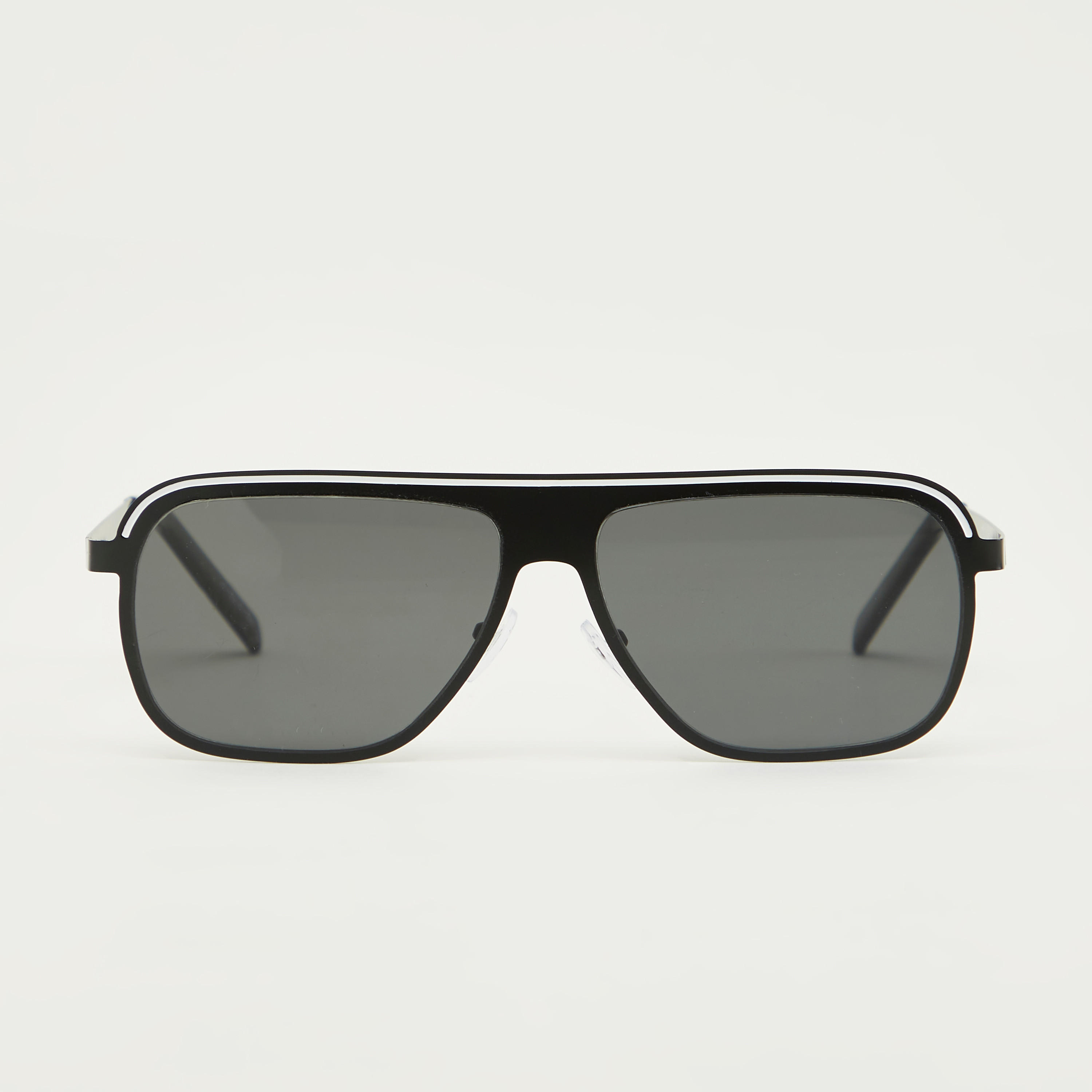 نظّارة شمسية بإطار مستطيل كامل ووسادات للأنف-men-sunglasses-image-5