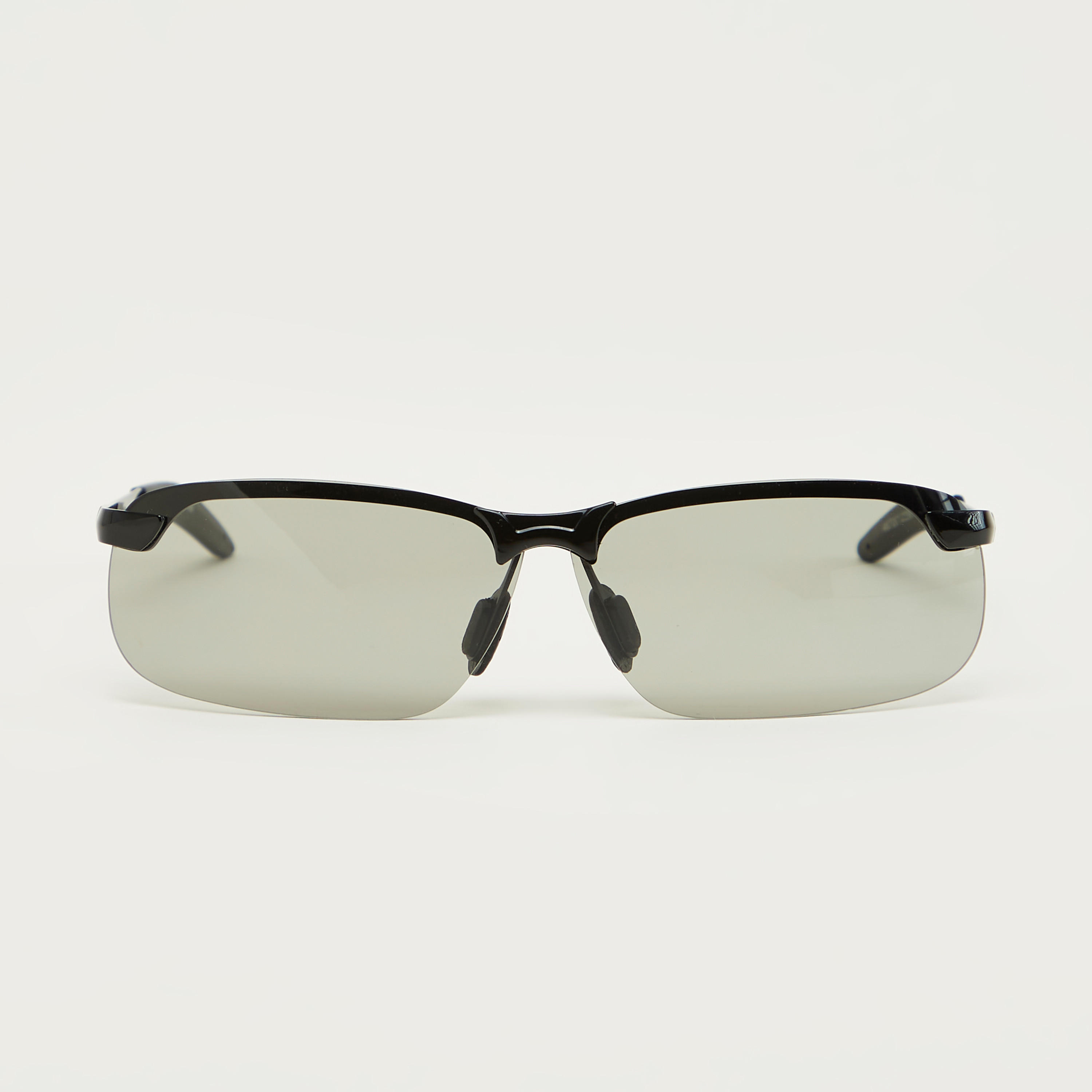 Half Rim Rectangular Sunglasses with Nose Pads-men-sunglasses-image-1